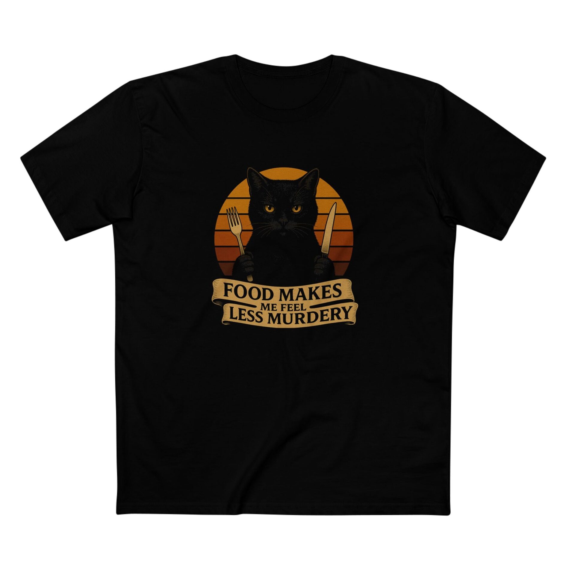 Food makes me feel – Adult Staple Tee