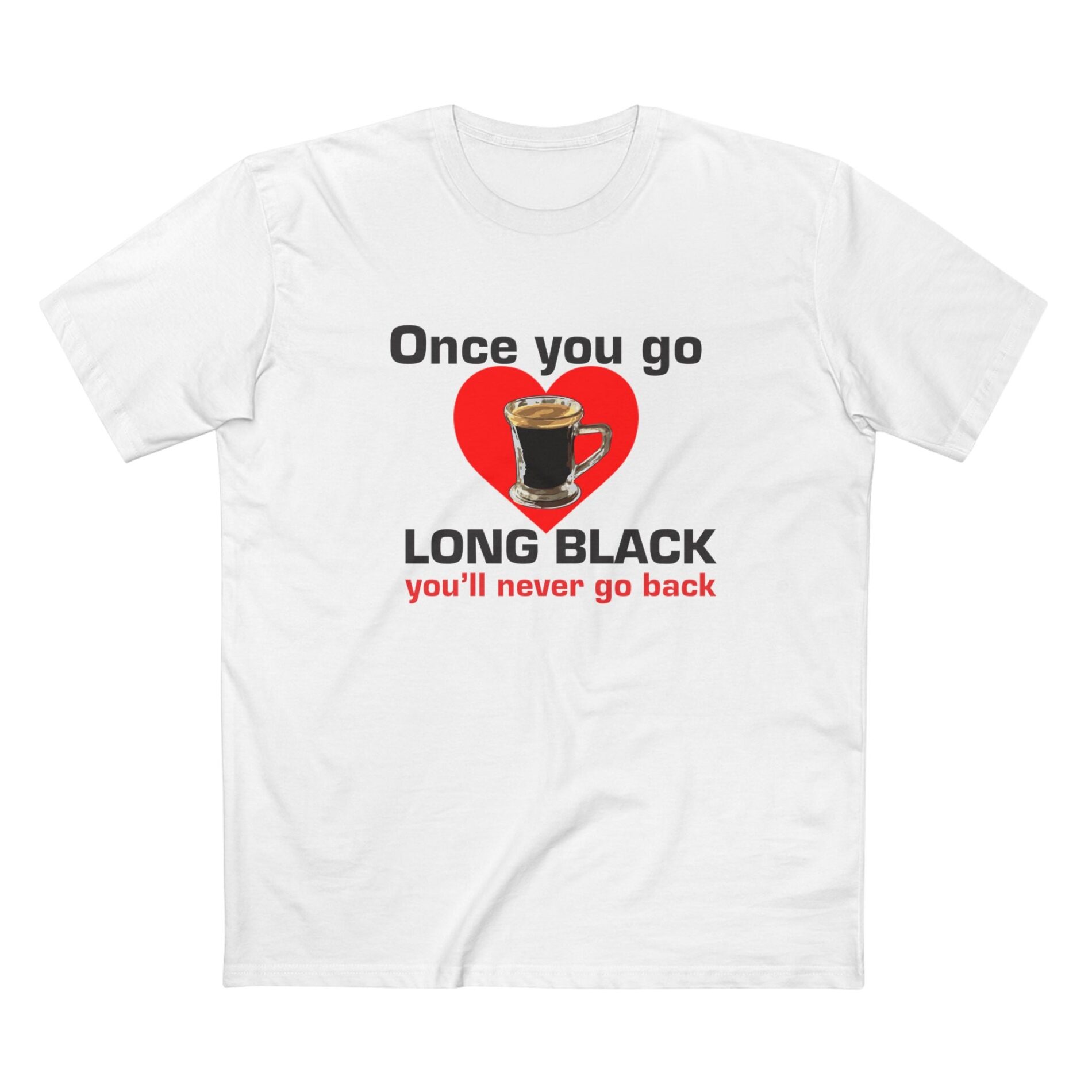 Long black – Adult Staple Tee