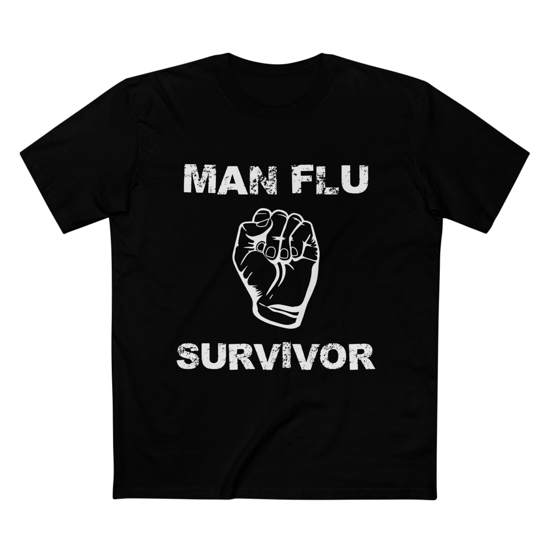 Man Flu survivor – Adult Staple Tee
