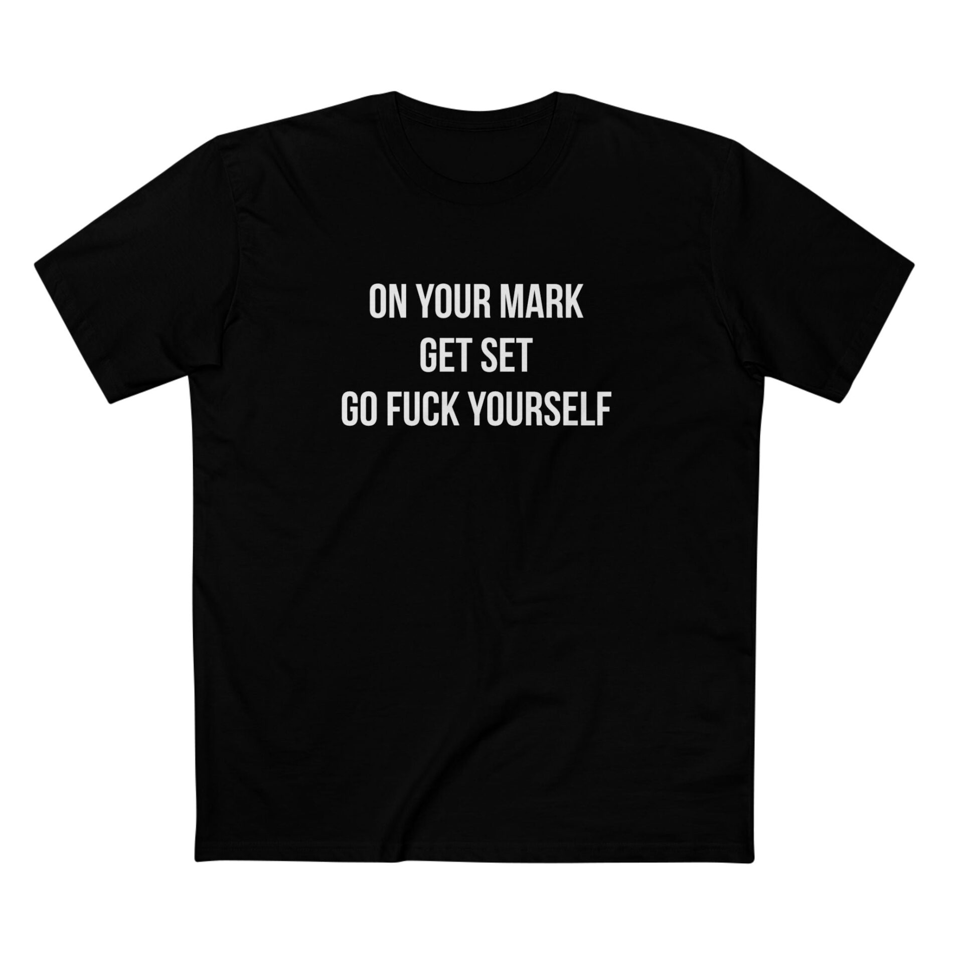 On your mark – Adult Staple Tee