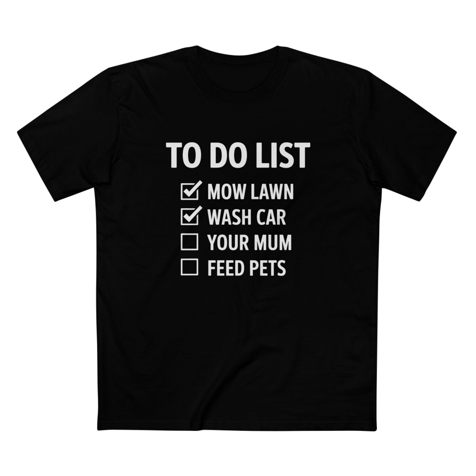 To do list – Adult Staple Tee