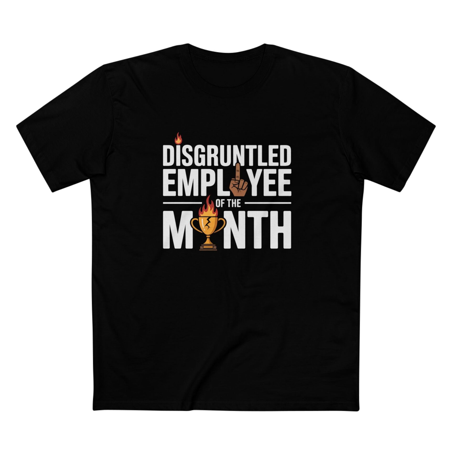 Disgruntled employee – Adult Staple Tee