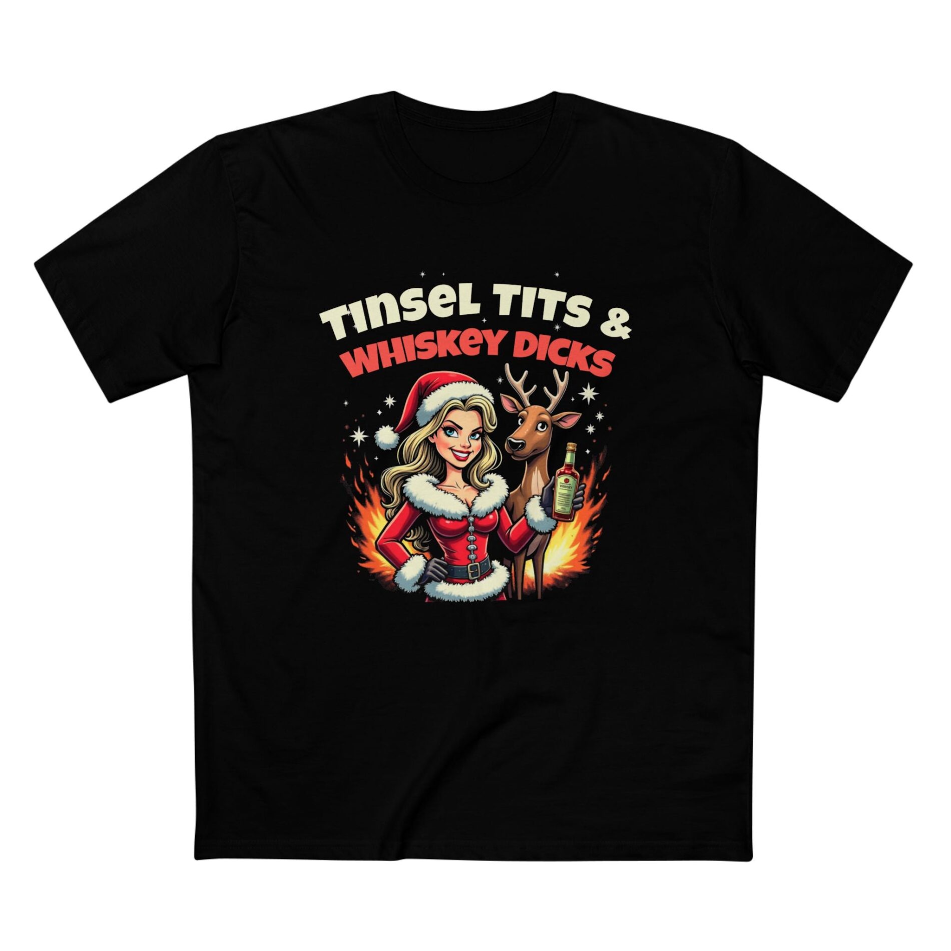 Tinsel tits – Adult Staple Tee