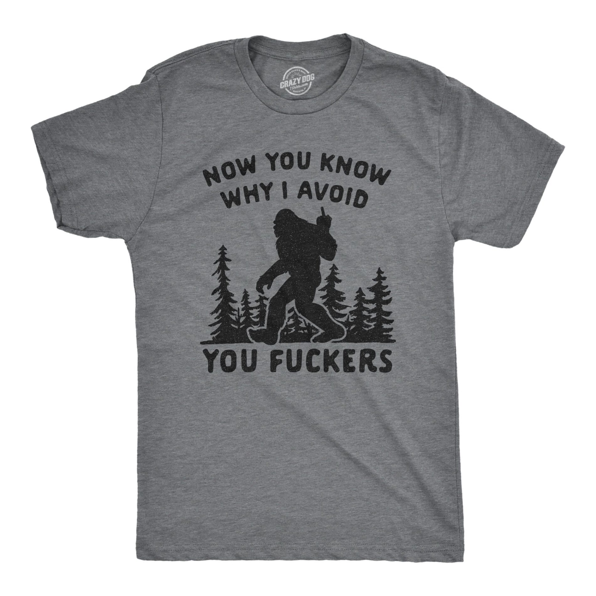 Now You Know Why I Avoid You Fuckers Men’s T Shirt