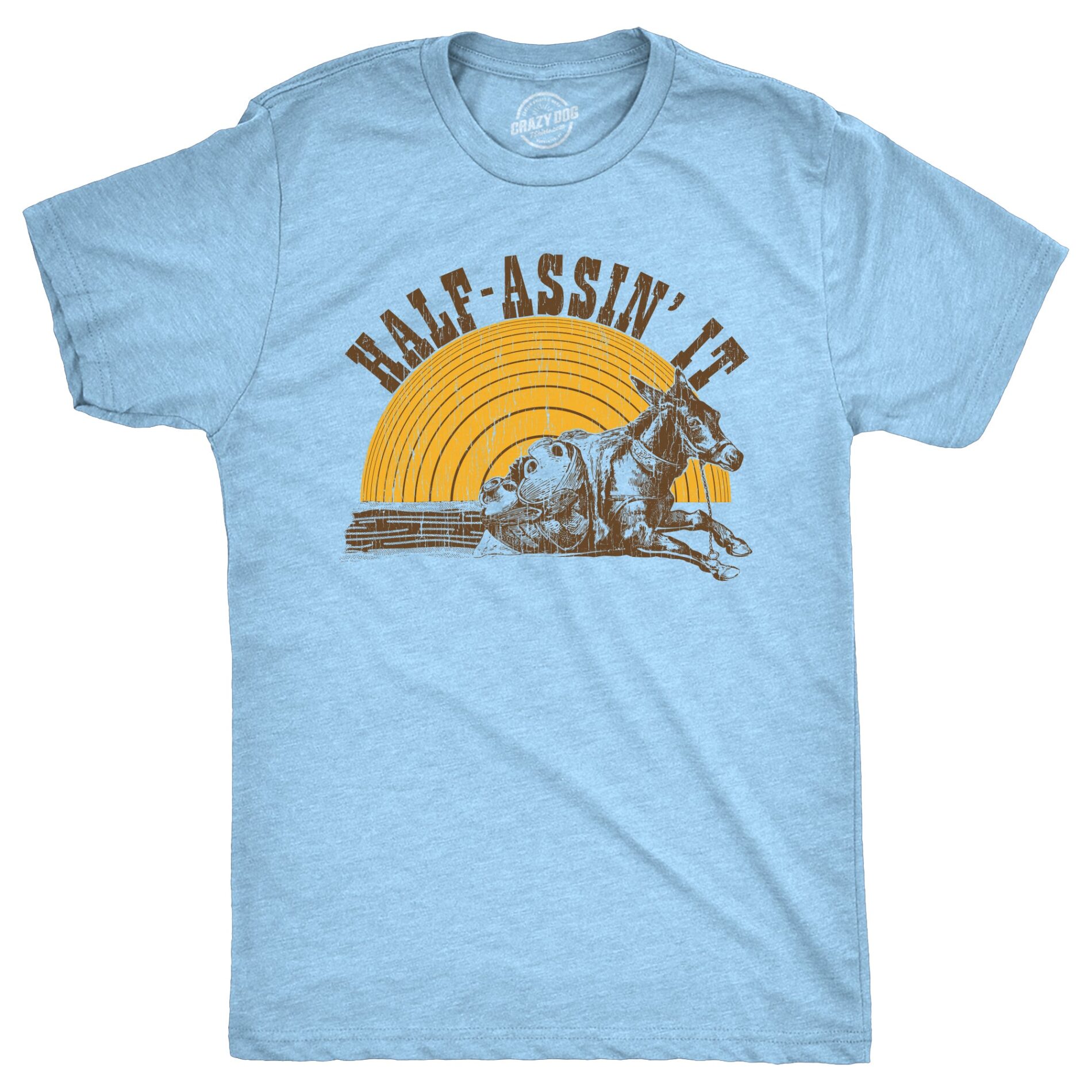 Half Assin It Men’s T Shirt