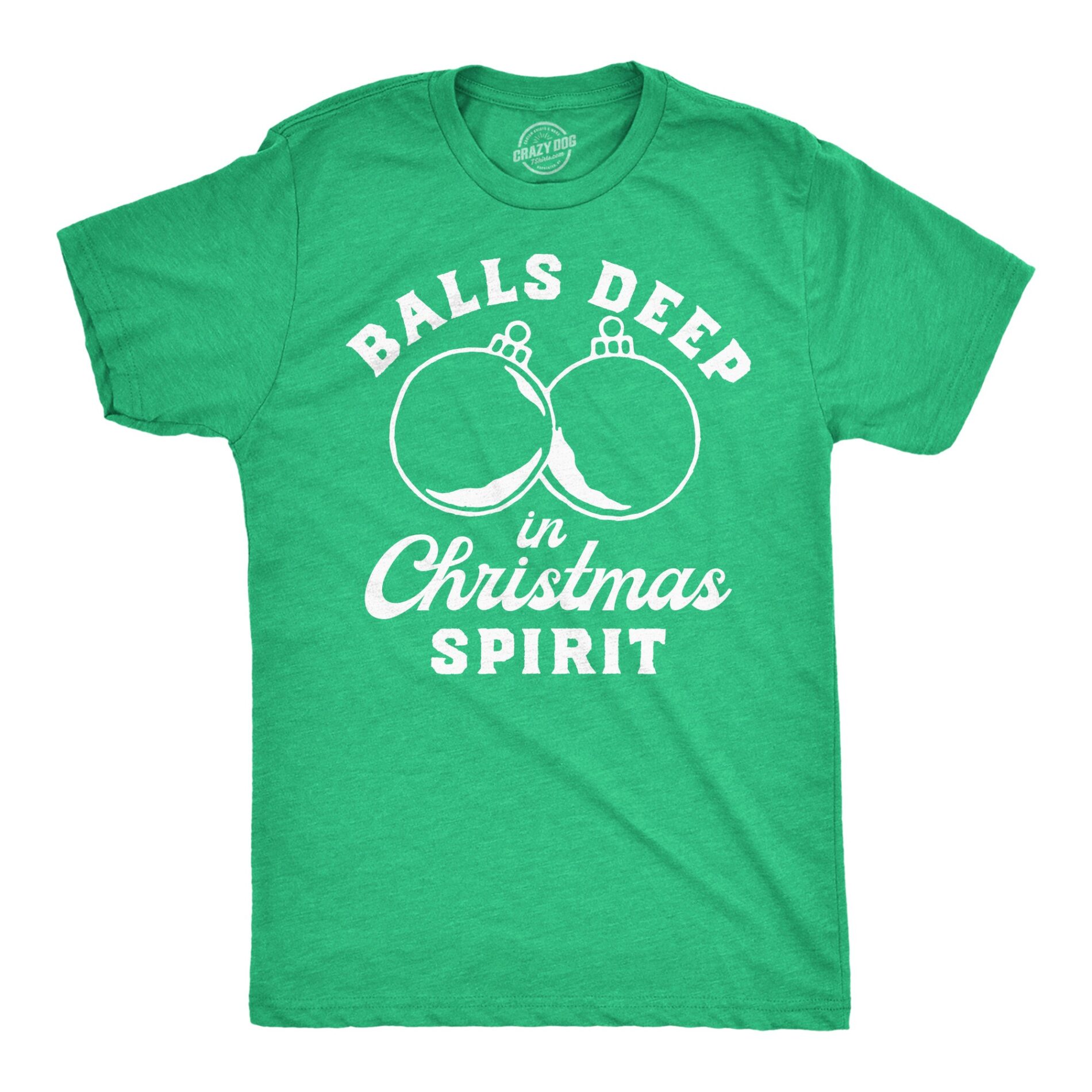 Balls Deep In Christmas Spirit Men’s T Shirt
