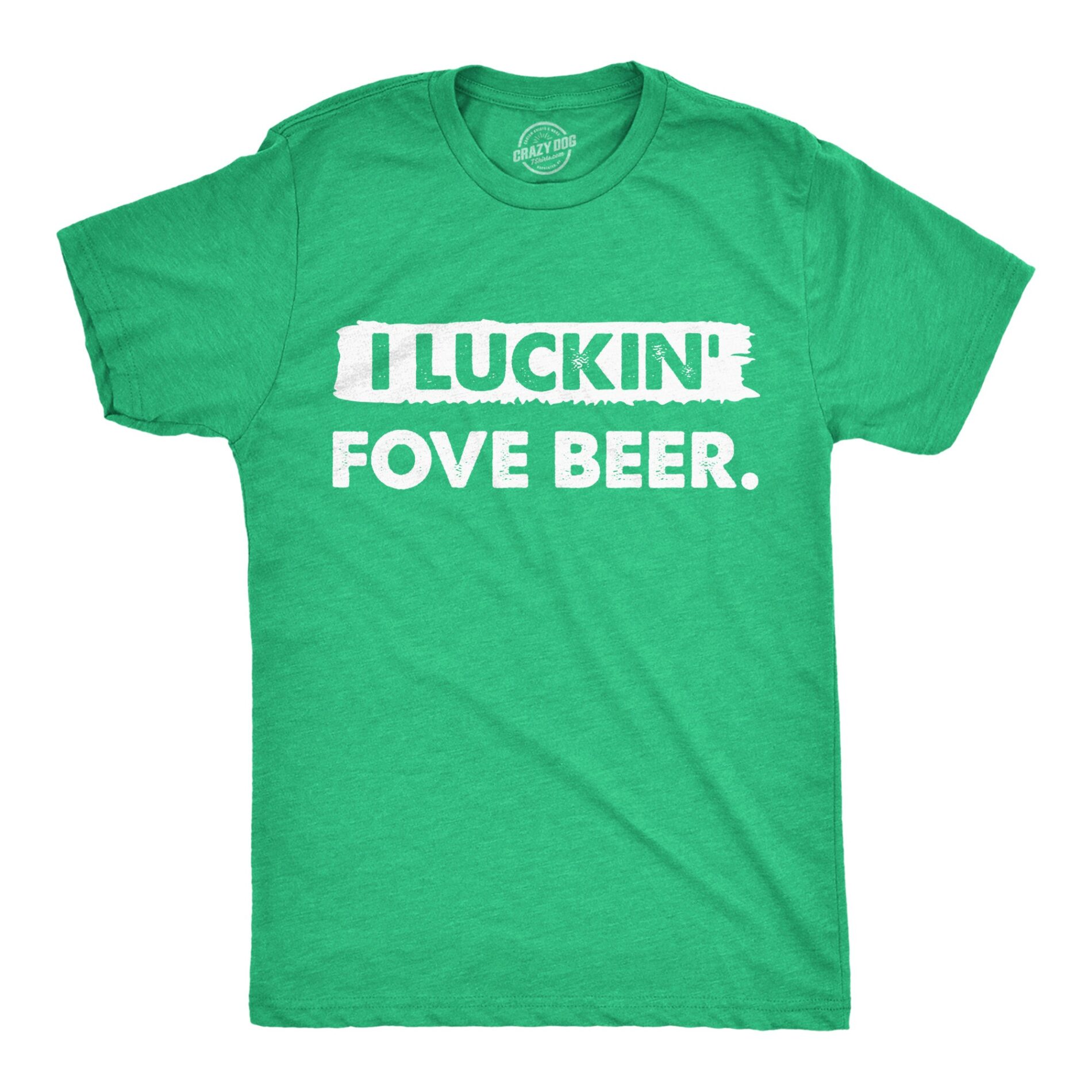 I Luckin Fove Beer Men’s T Shirt