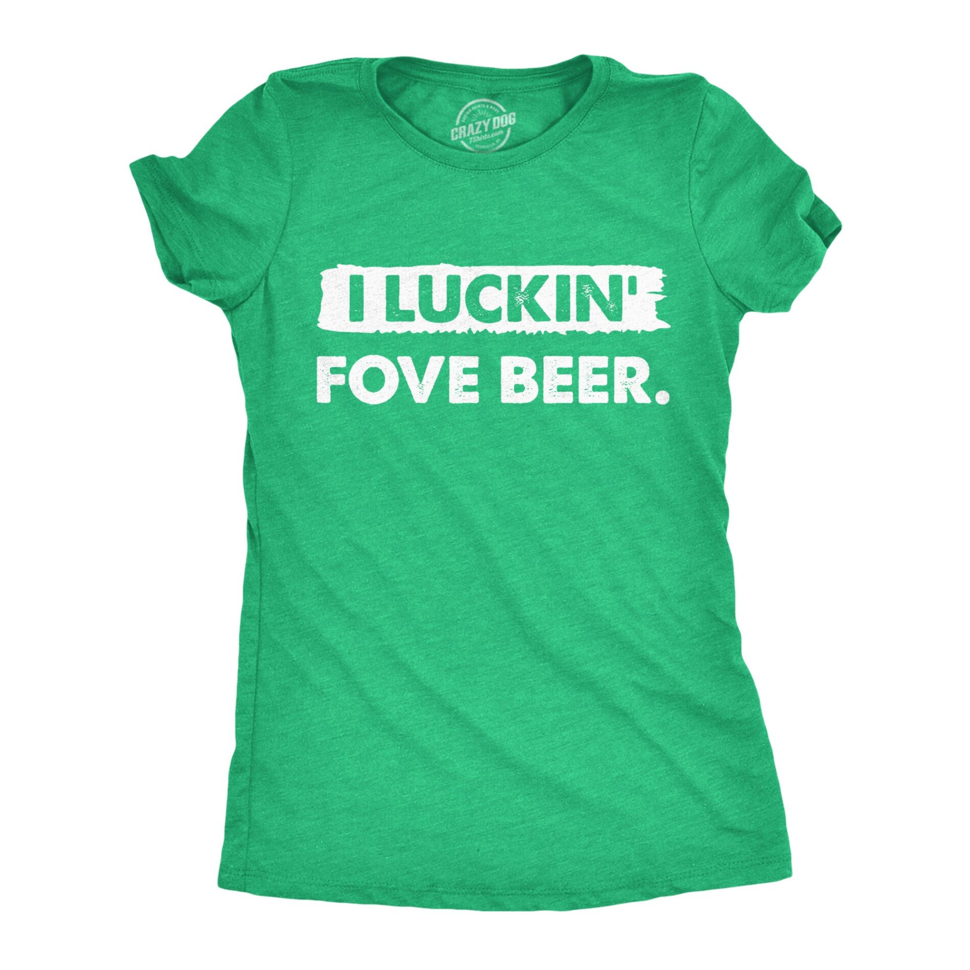 I Luckin Fove Beer Women’s T Shirt
