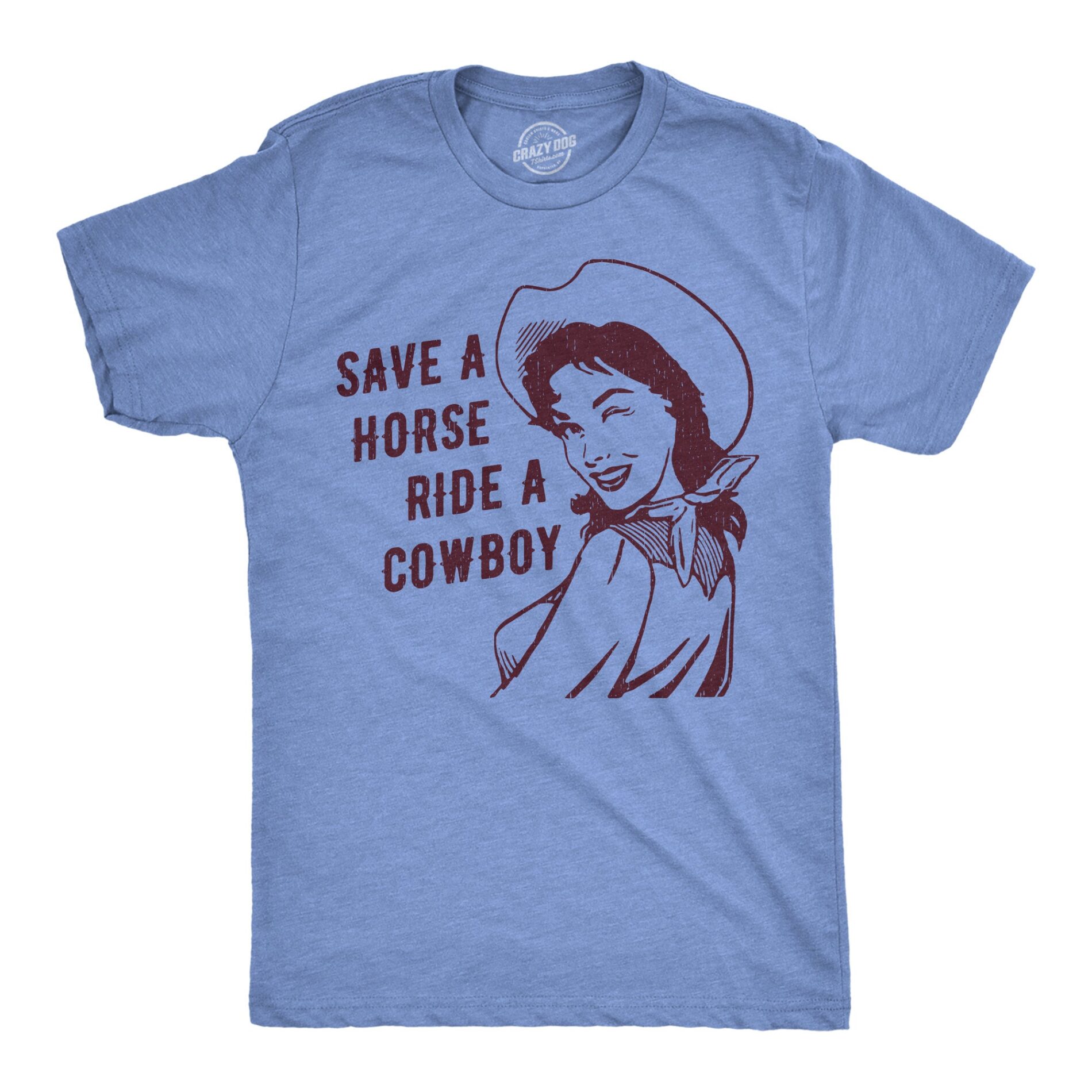 Save A Horse Ride A Cowboy Men’s T Shirt