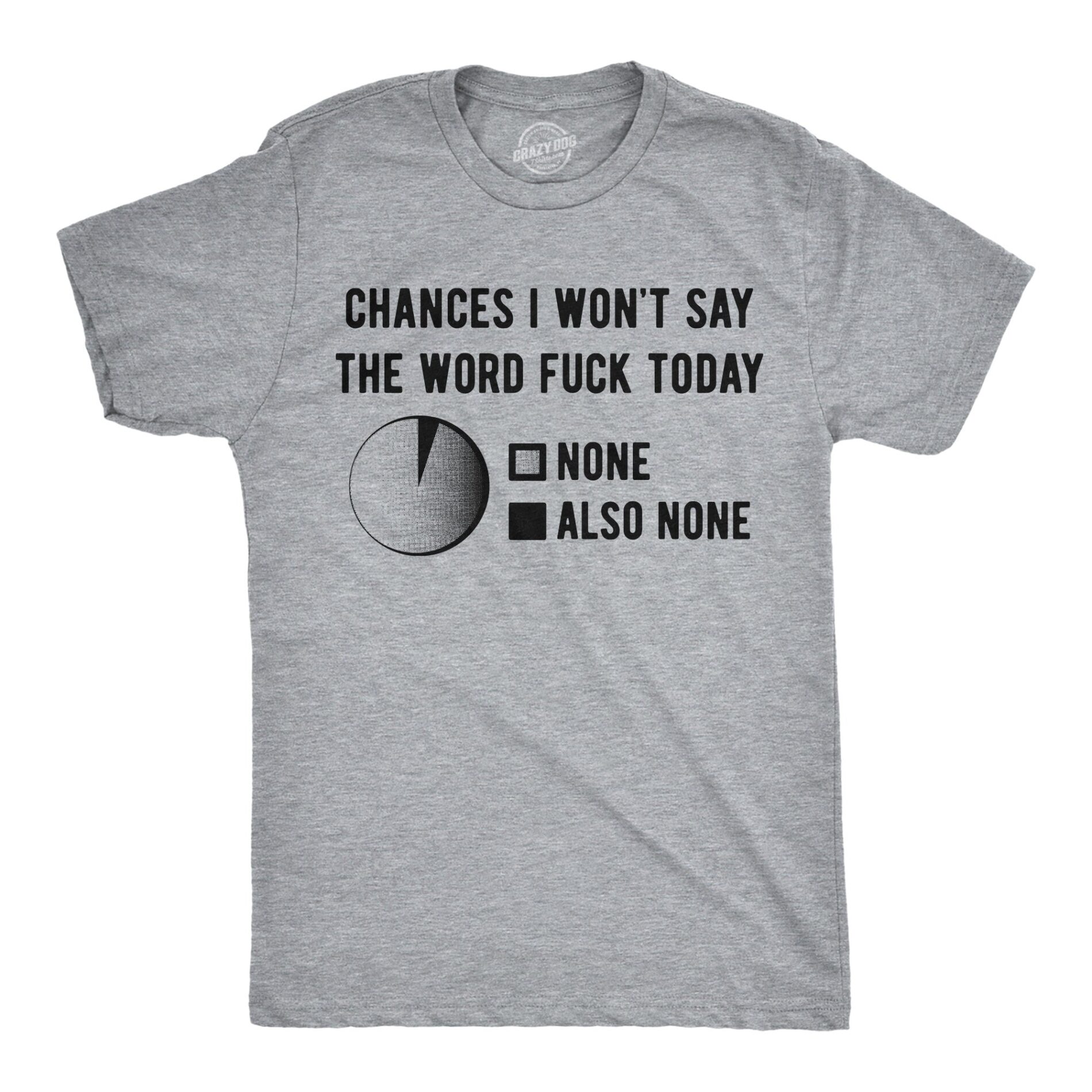 Chances I Wont Say The Word Fuck Men’s T Shirt