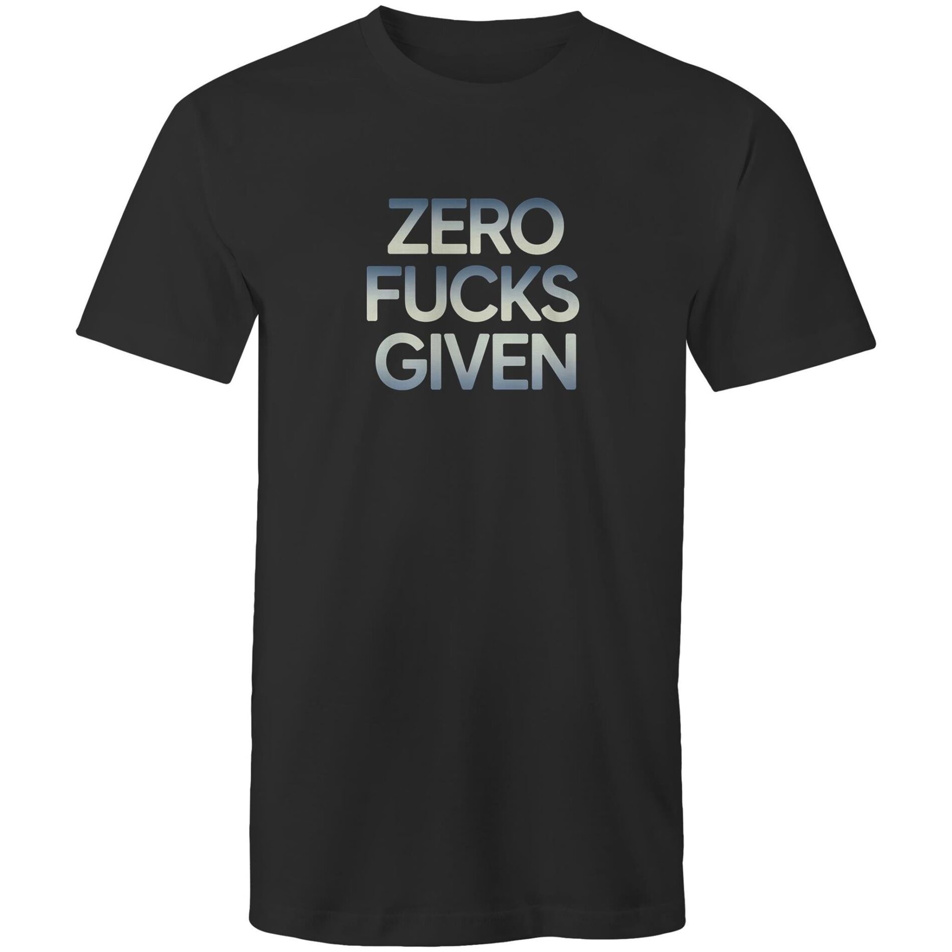Zero fucks given – Mens T-Shirt