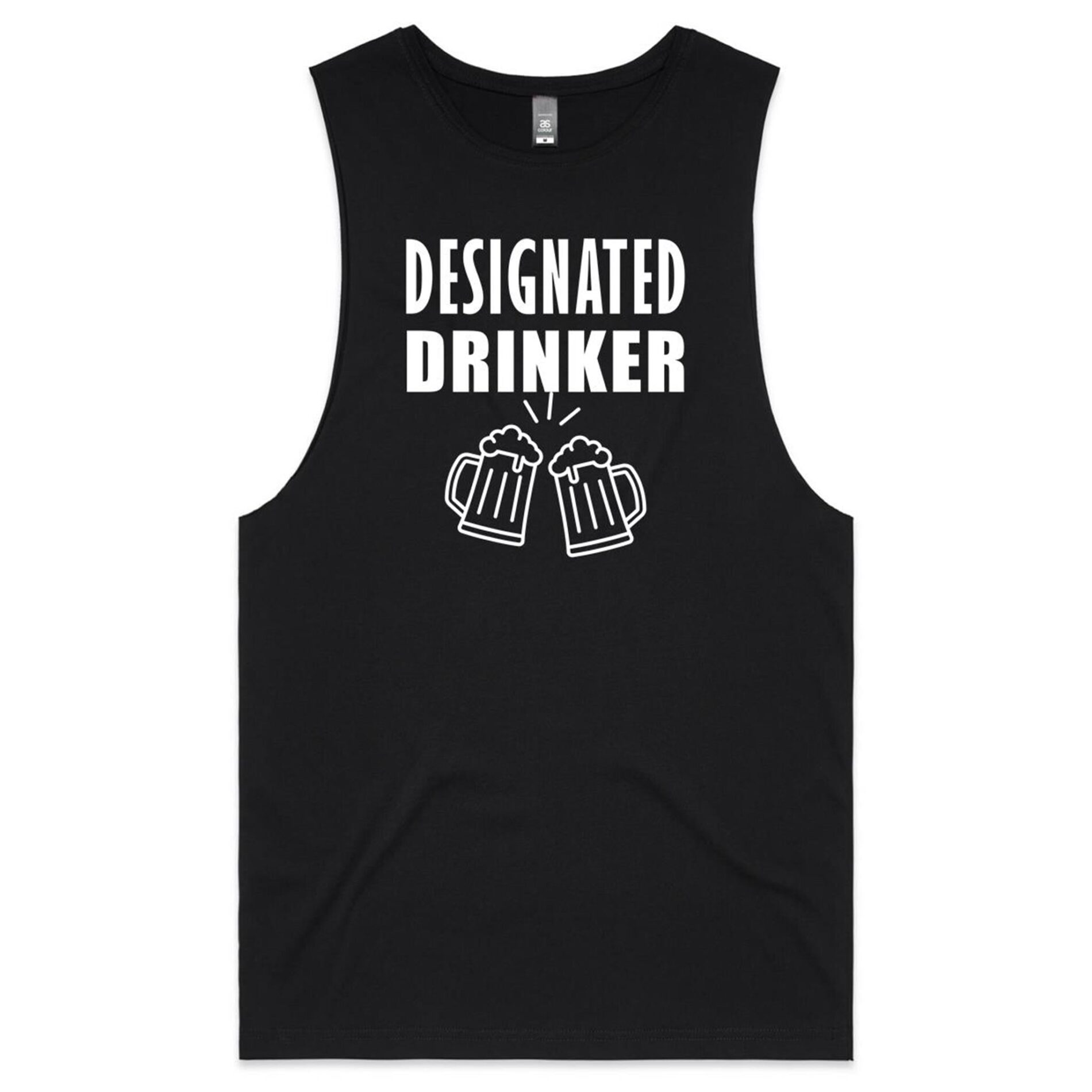 Designated drinker – Mens Tank Top Tee