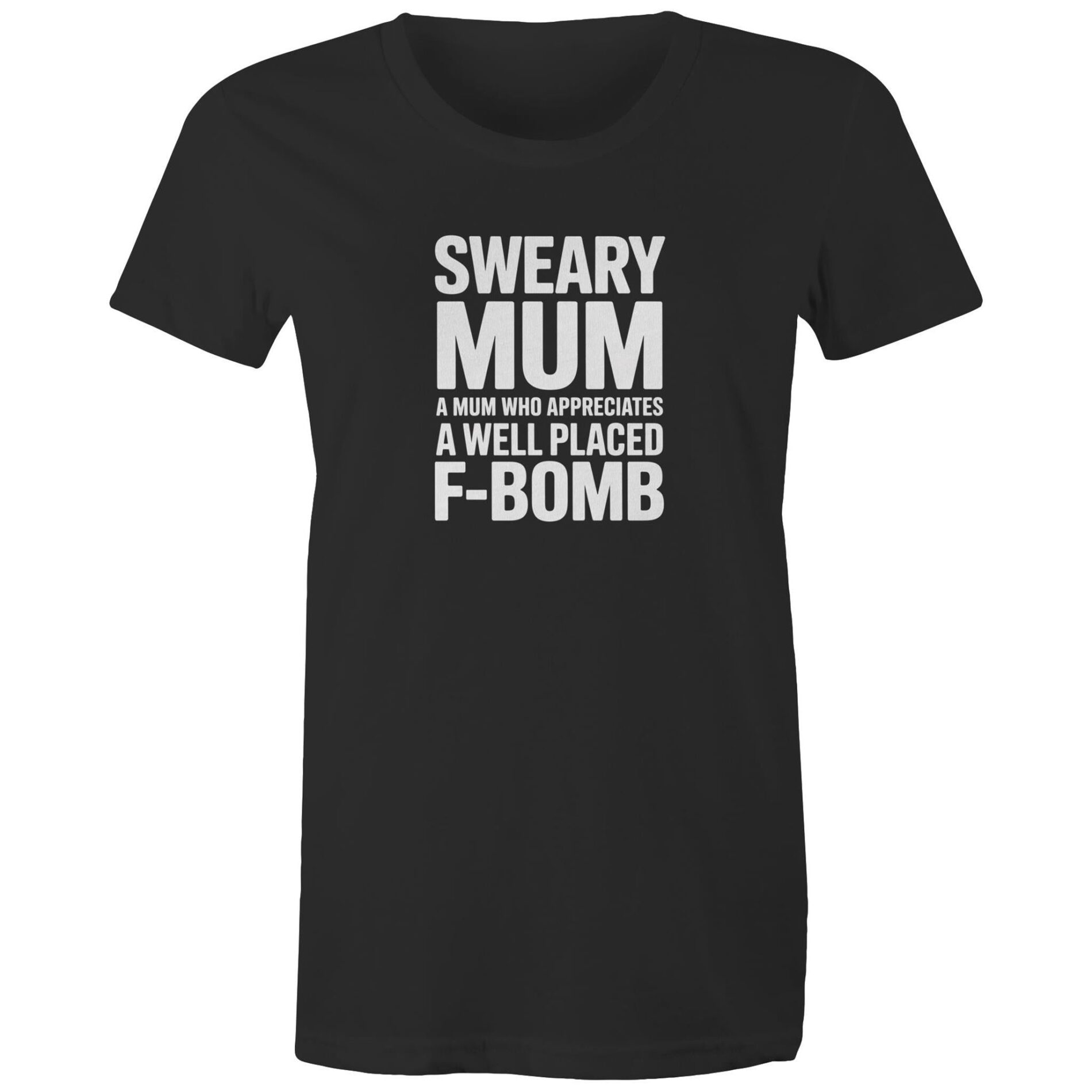 Sweary mum – Women’s Maple Tee