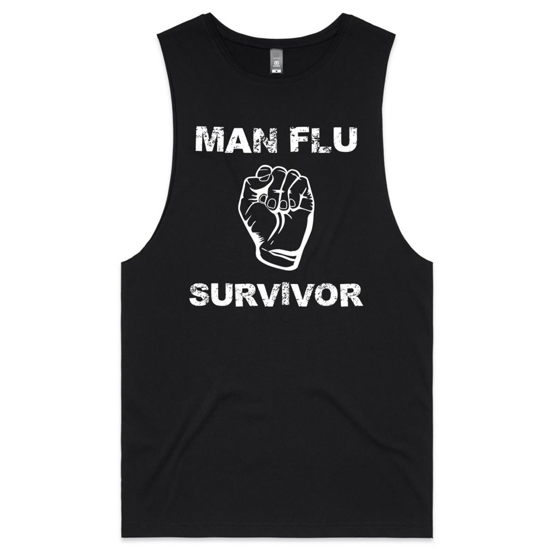 Man flu survivor – Mens Tank Top Tee
