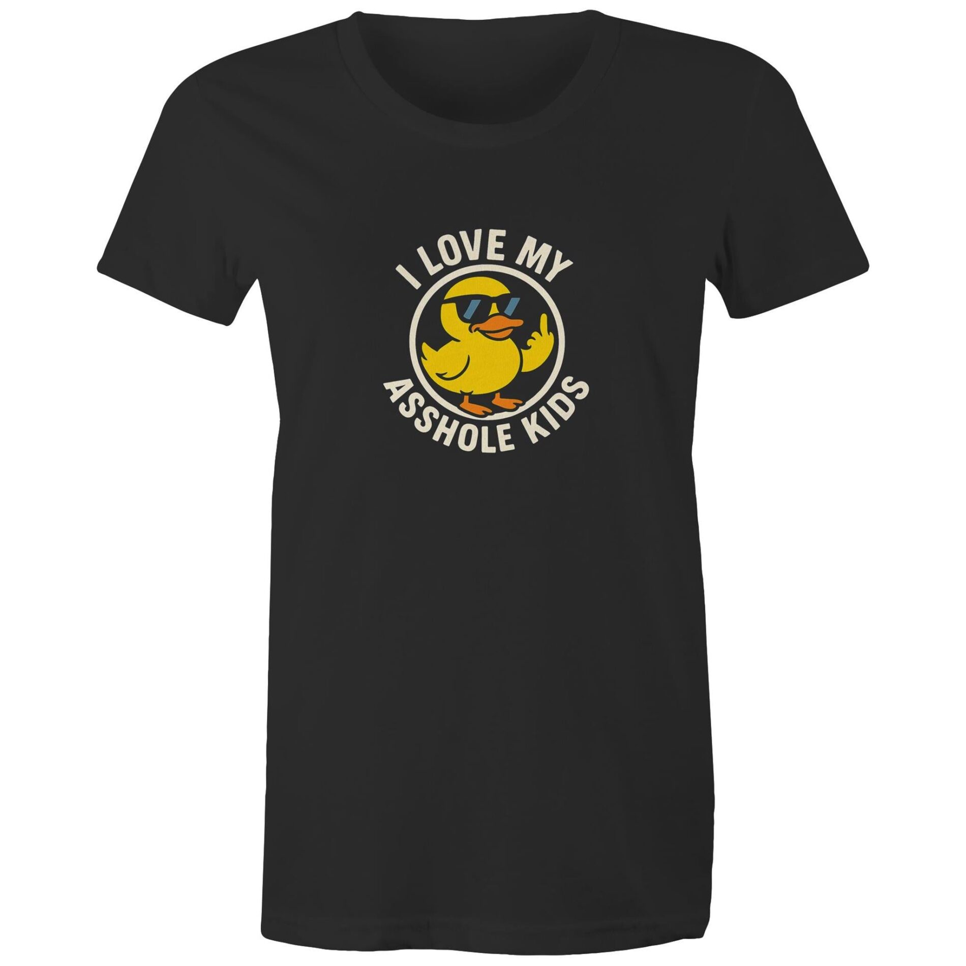 I love my asshole kids – Women’s Maple Tee