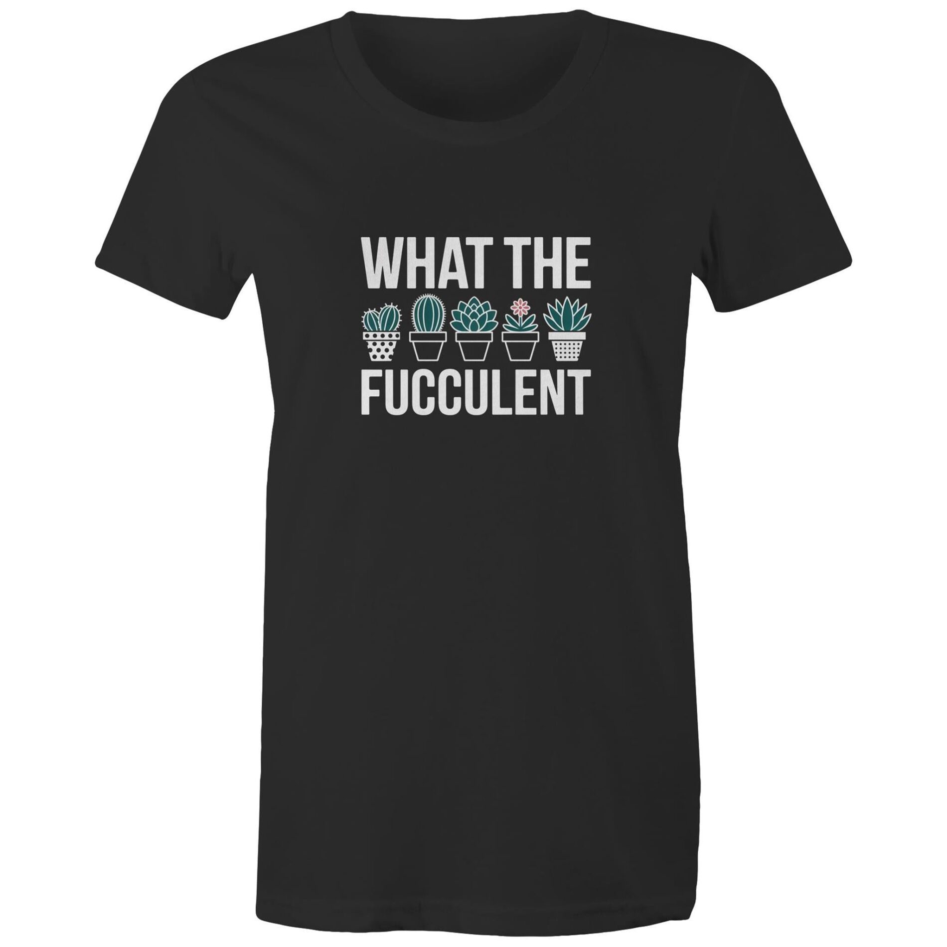 What the fucculent – Women’s Maple Tee