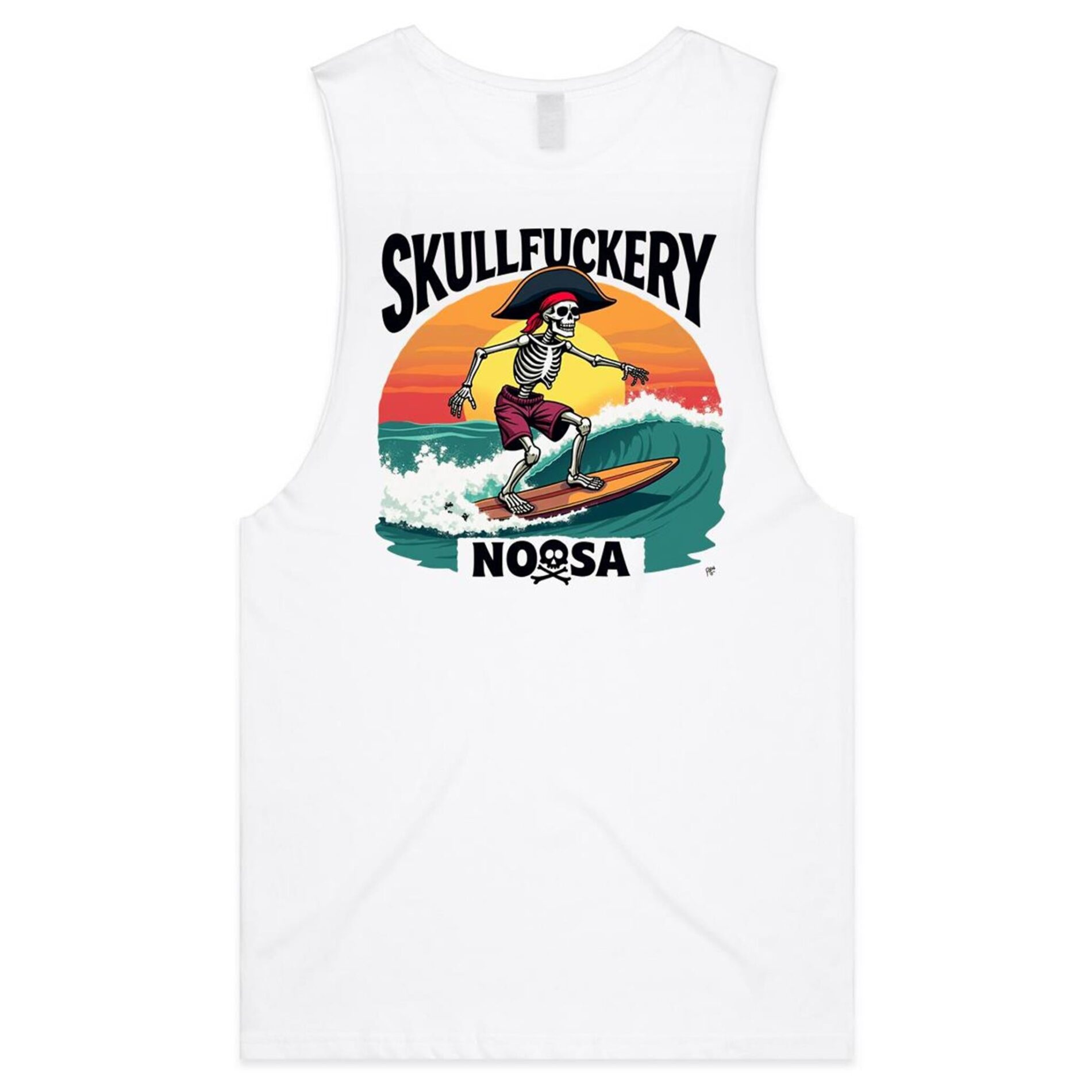 Skullfuckery – Mens Tank Top Tee