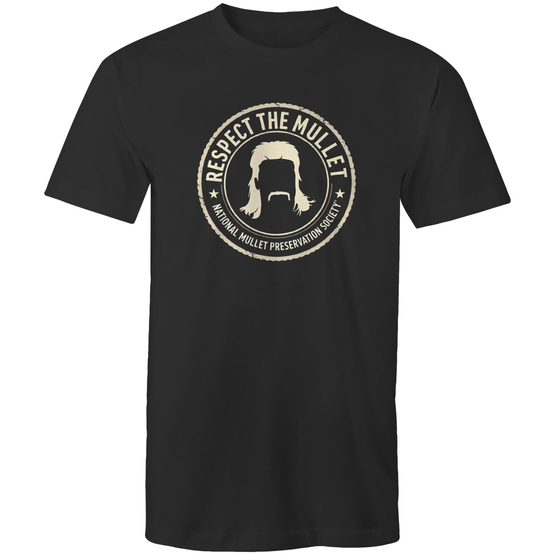 Respect the mullet – Mens T-Shirt