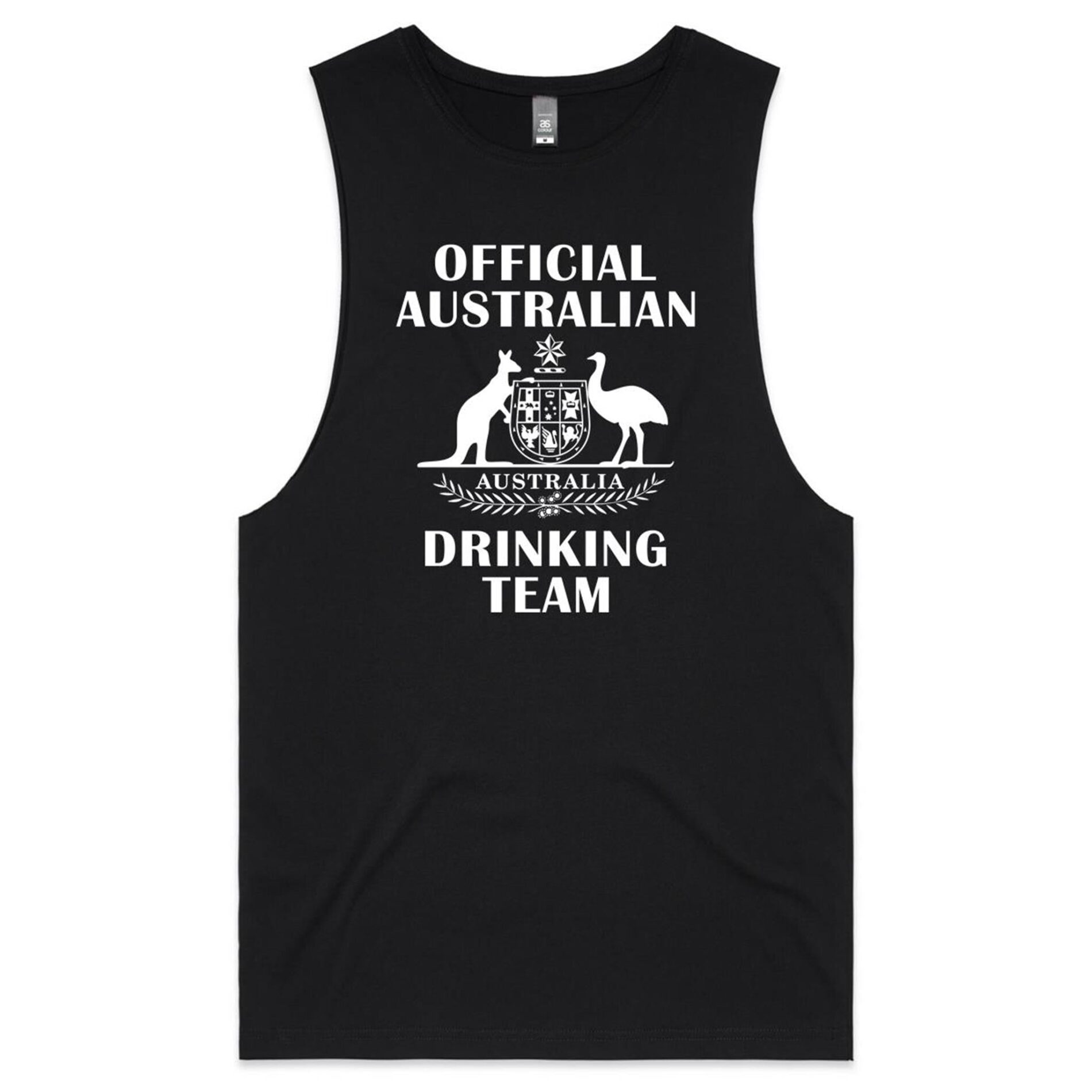 Official Australian drinking team – Mens Tank Top Tee