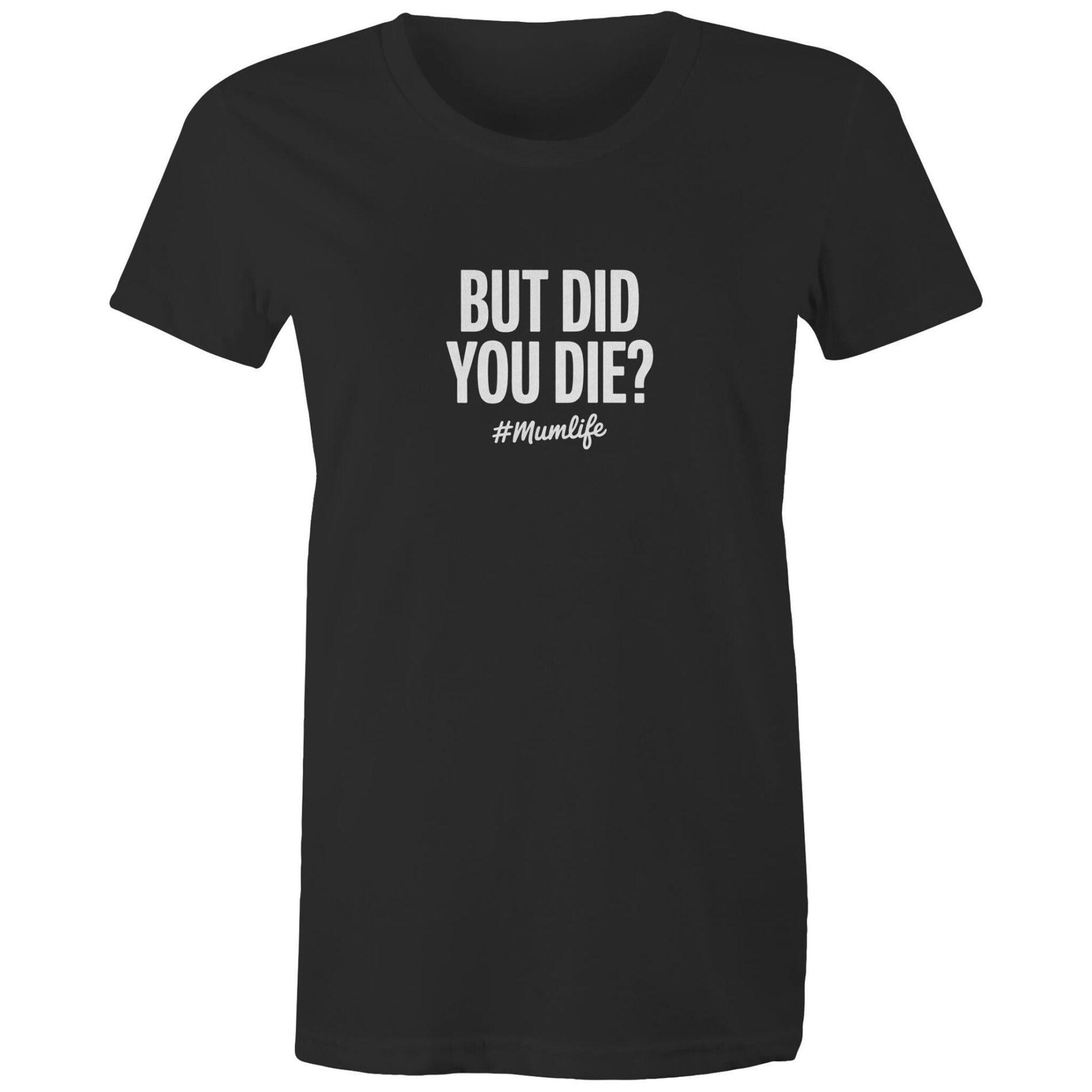 But did you die? – Women’s Maple Tee