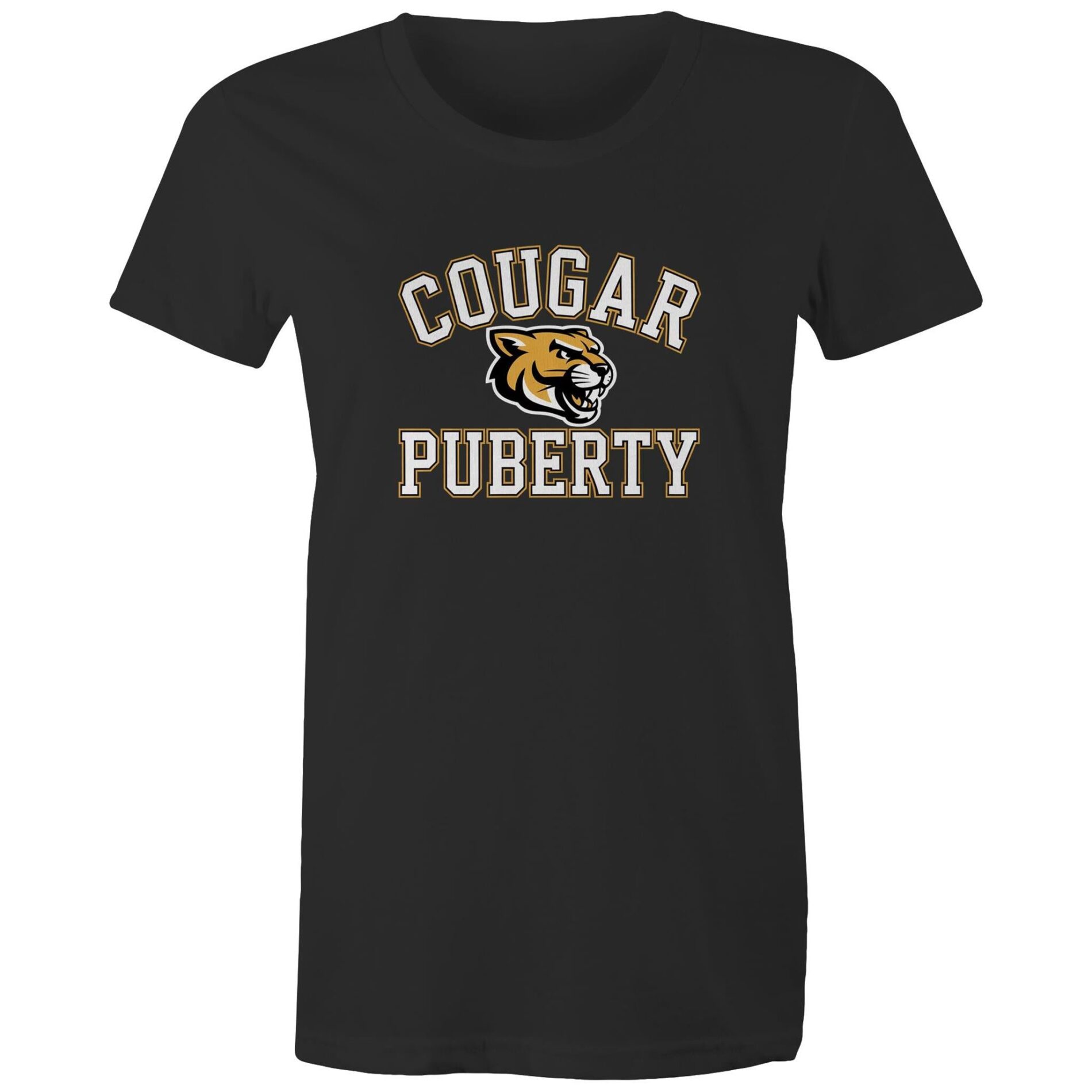 Cougar puberty – Women’s Maple Tee