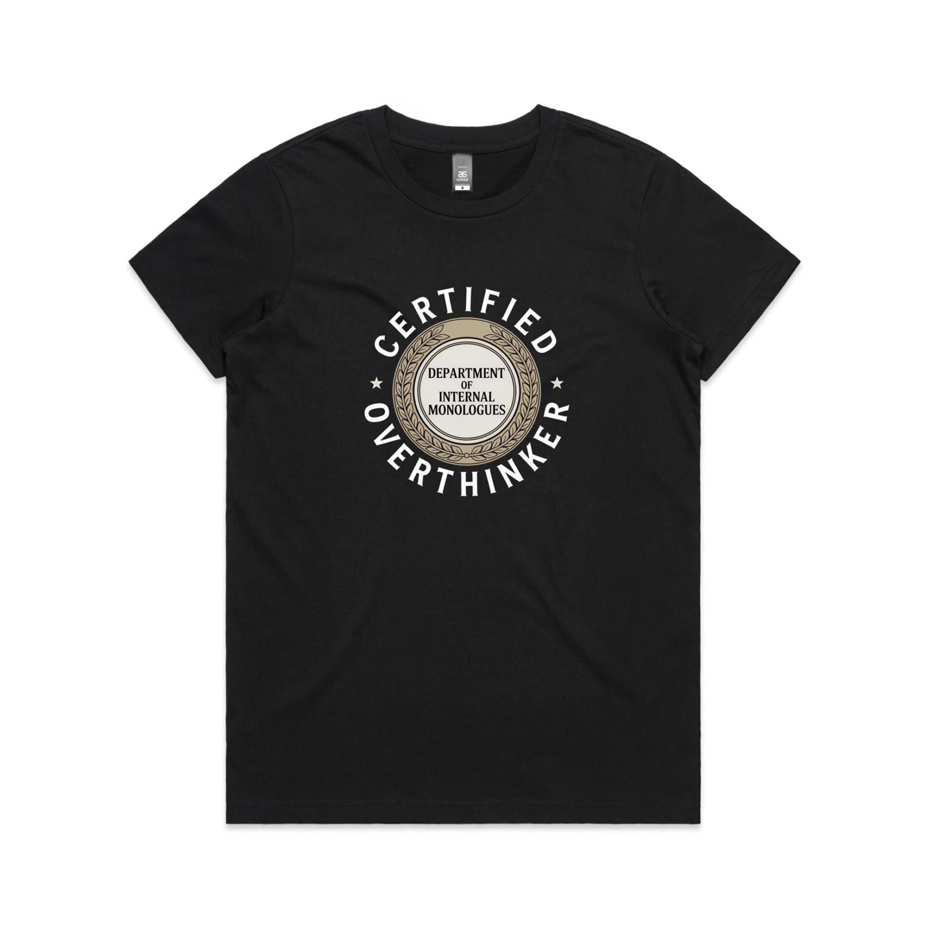 Certified Overthinker – Women’s Maple Tee