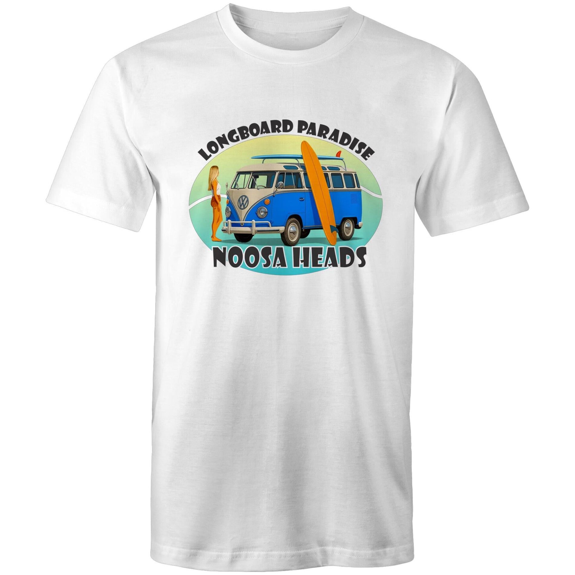 Longboard Paradise – Mens T-Shirt