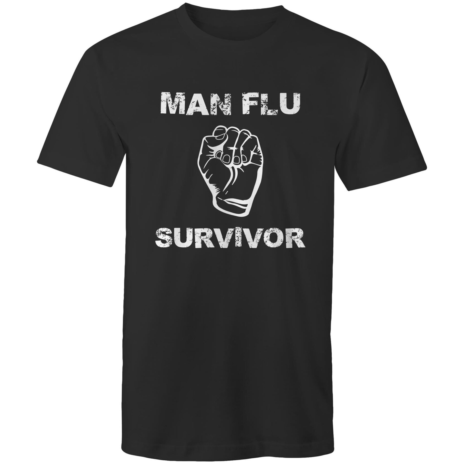 Man flu survivor – Mens T-Shirt