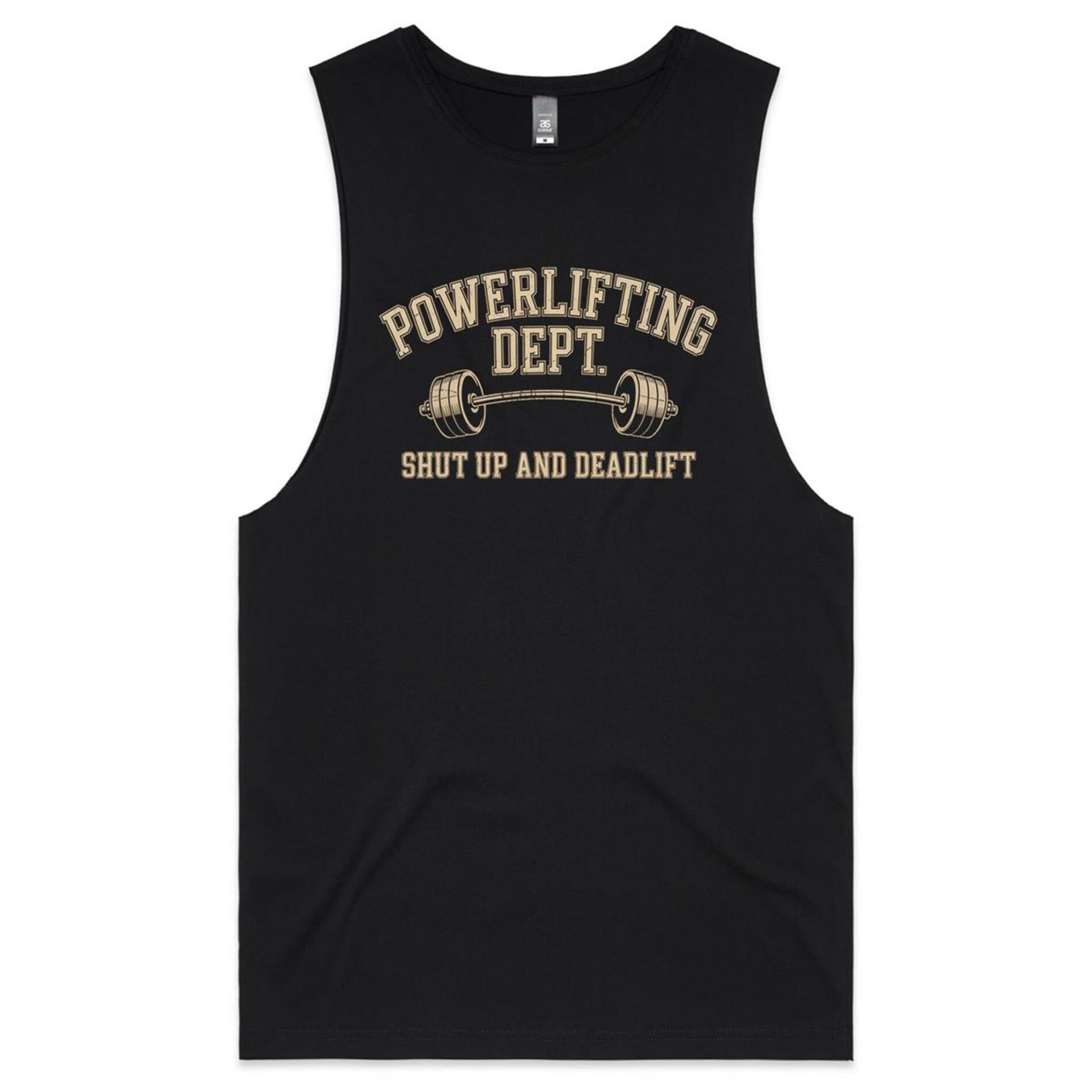 Shut up and deadlift – Mens Tank Top Tee