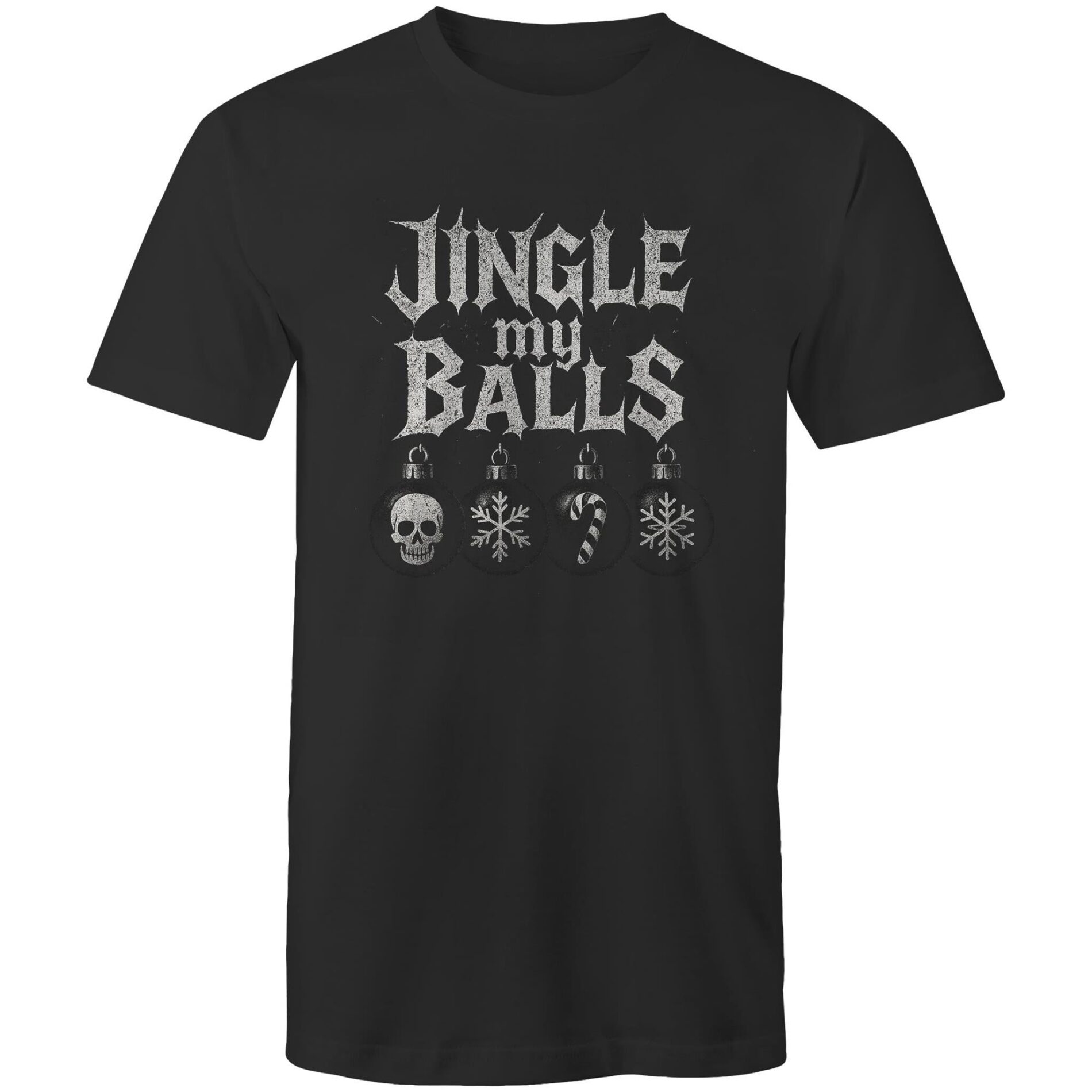 Jingle my balls BLACK – Mens T-Shirt