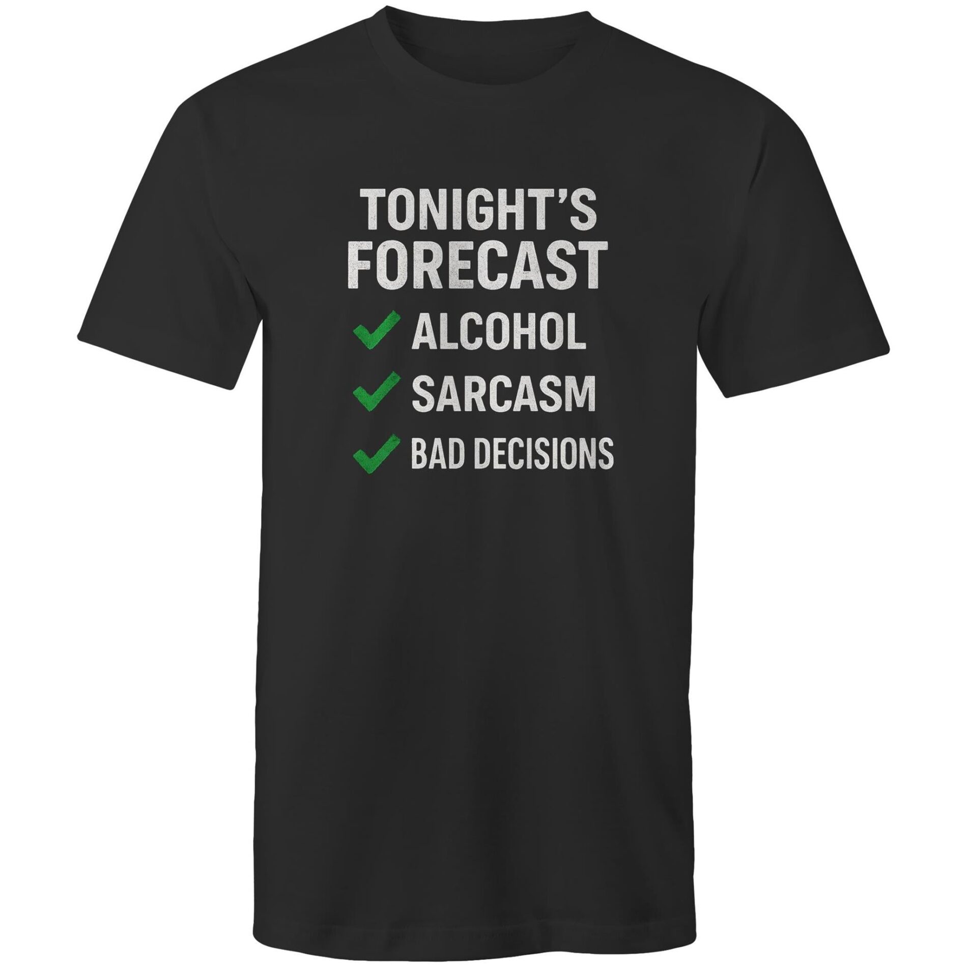 Tonight’s decisions – Mens T-Shirt