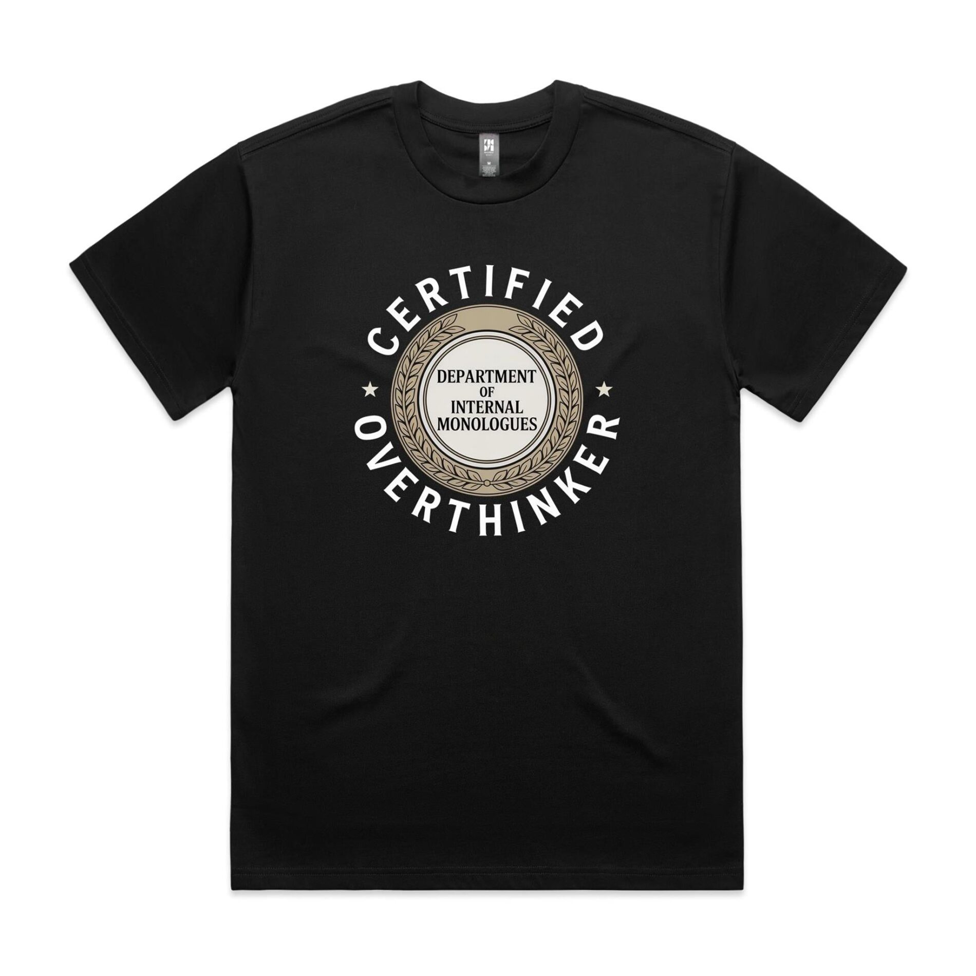 Certified Overthinker – AS Colour Heavy Tee