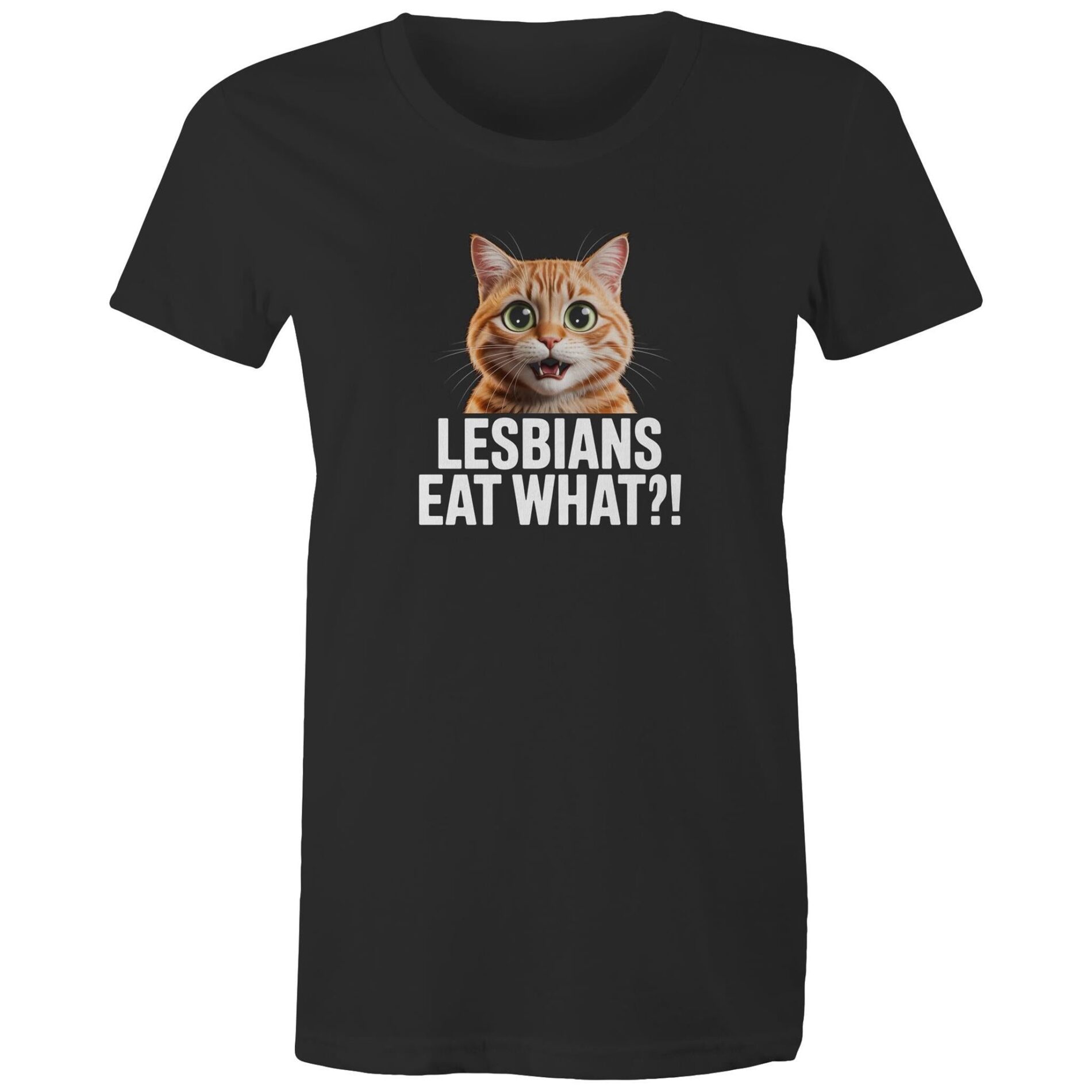 Lesbians eat what? – Women’s Maple Tee