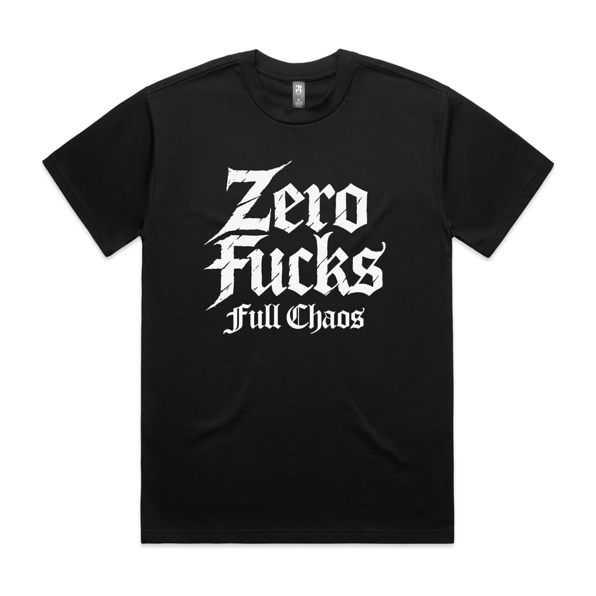 Zero fucks full chaos – AS Colour Heavy Tee