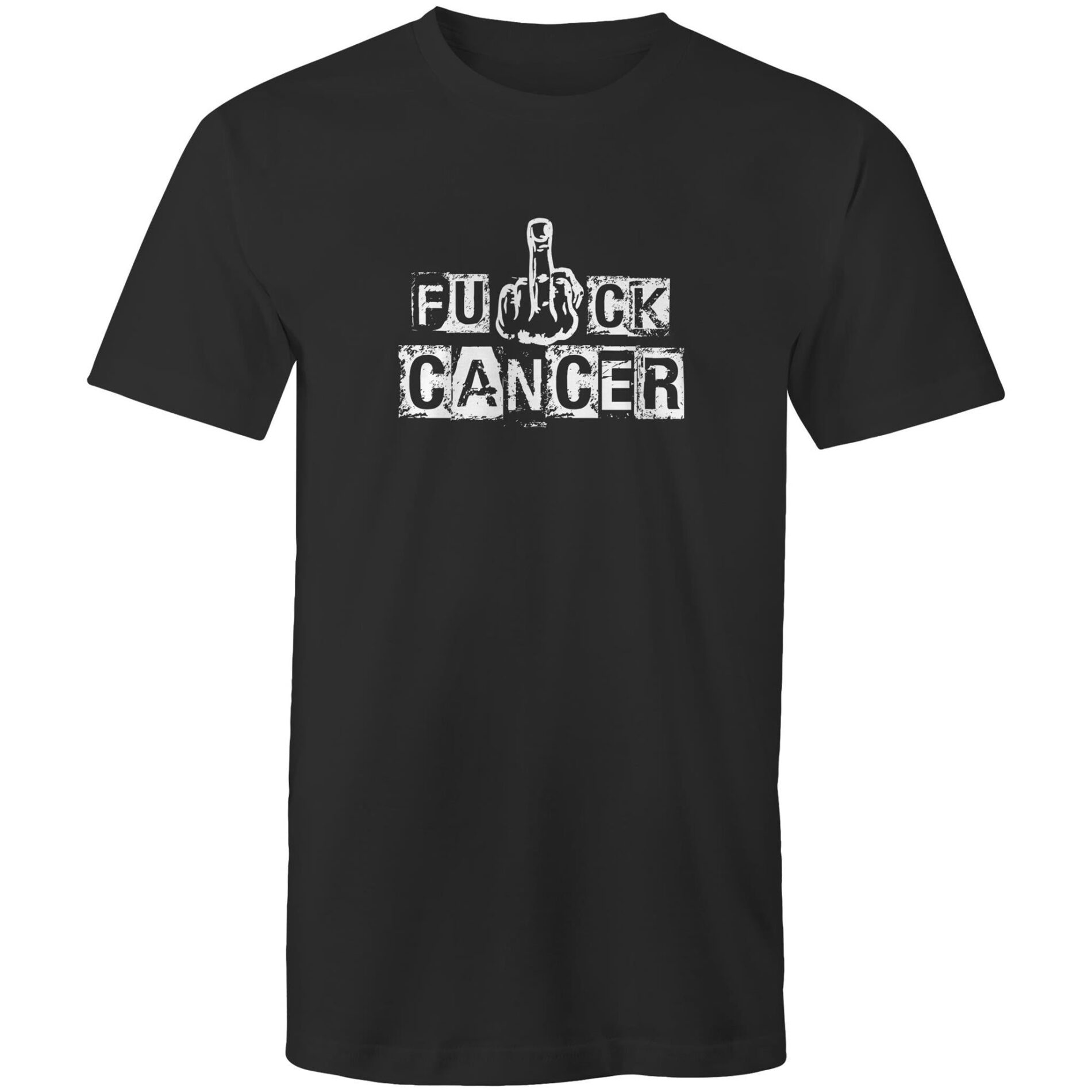 Fuck cancer – Mens T-Shirt
