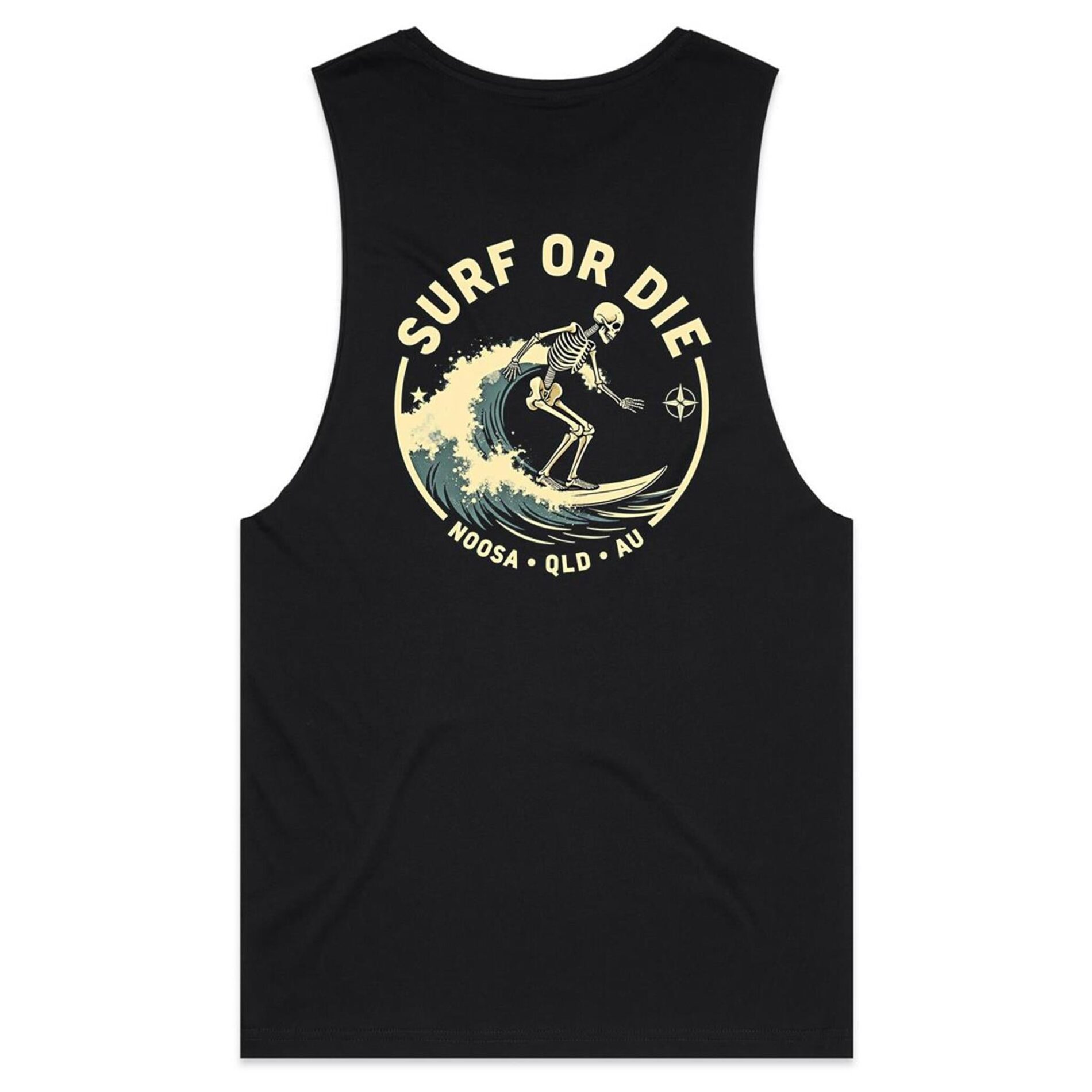 Surf or die – Mens Tank Top Tee