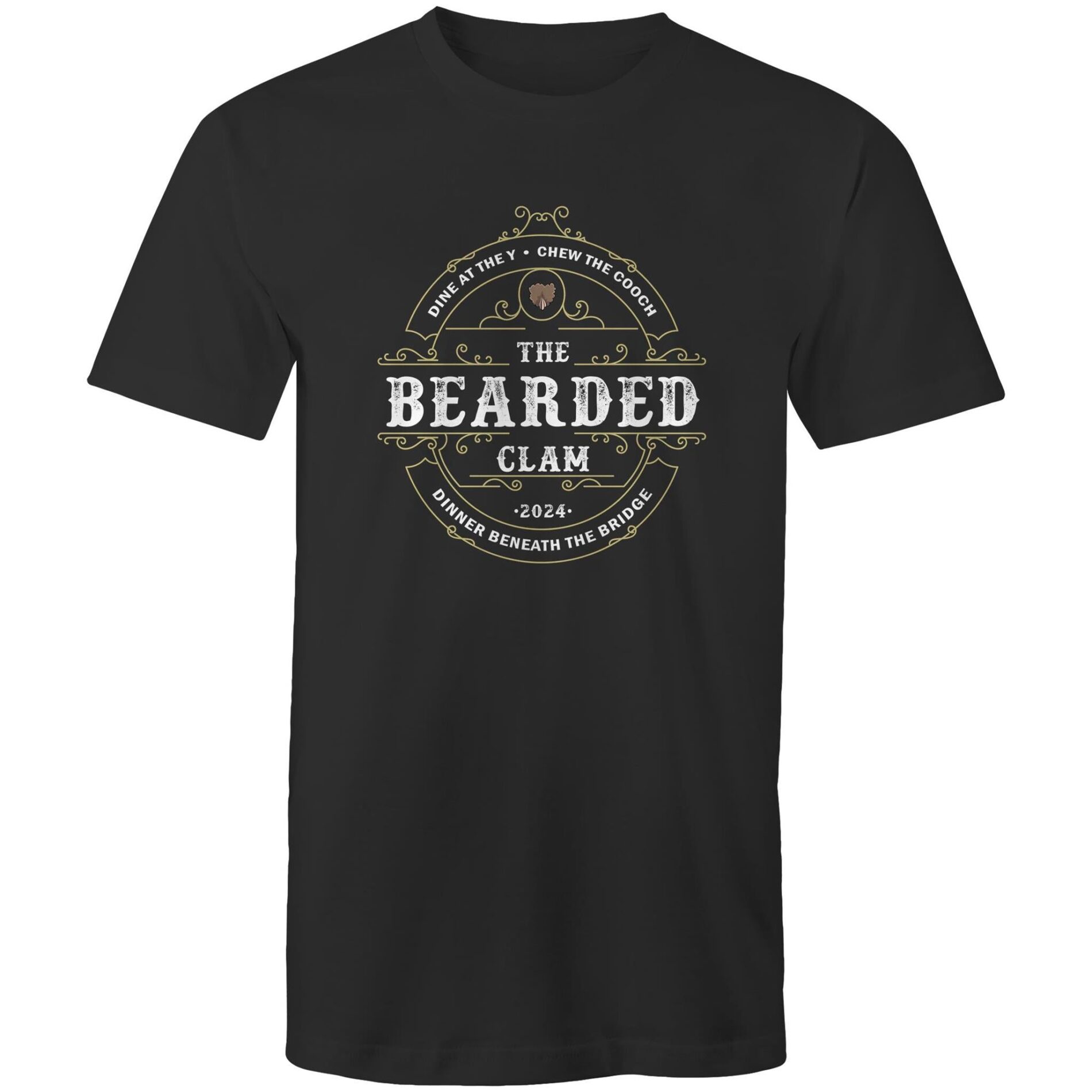 The Bearded Clam – Mens T-Shirt