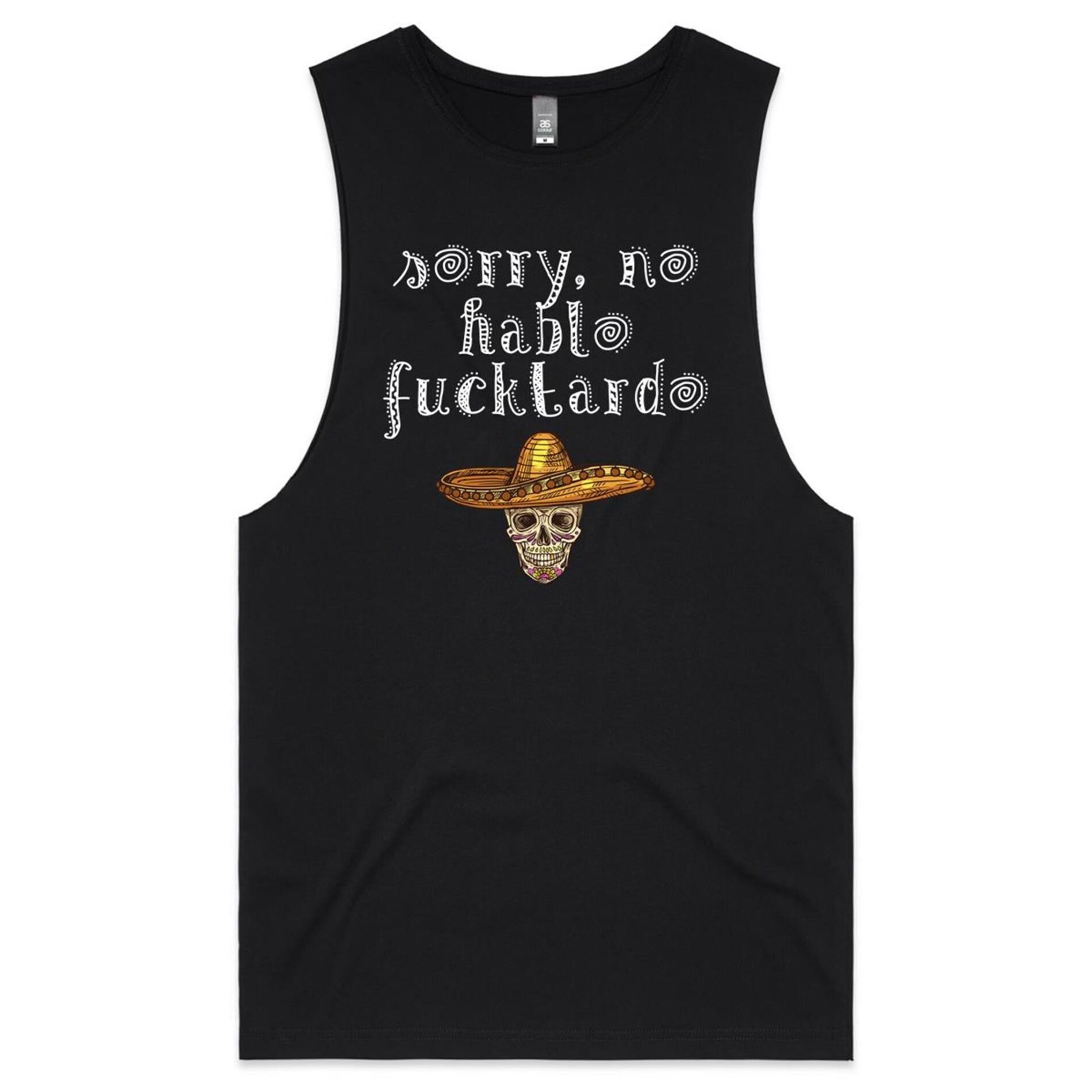 Sorry no hablo – Mens Tank Top Tee