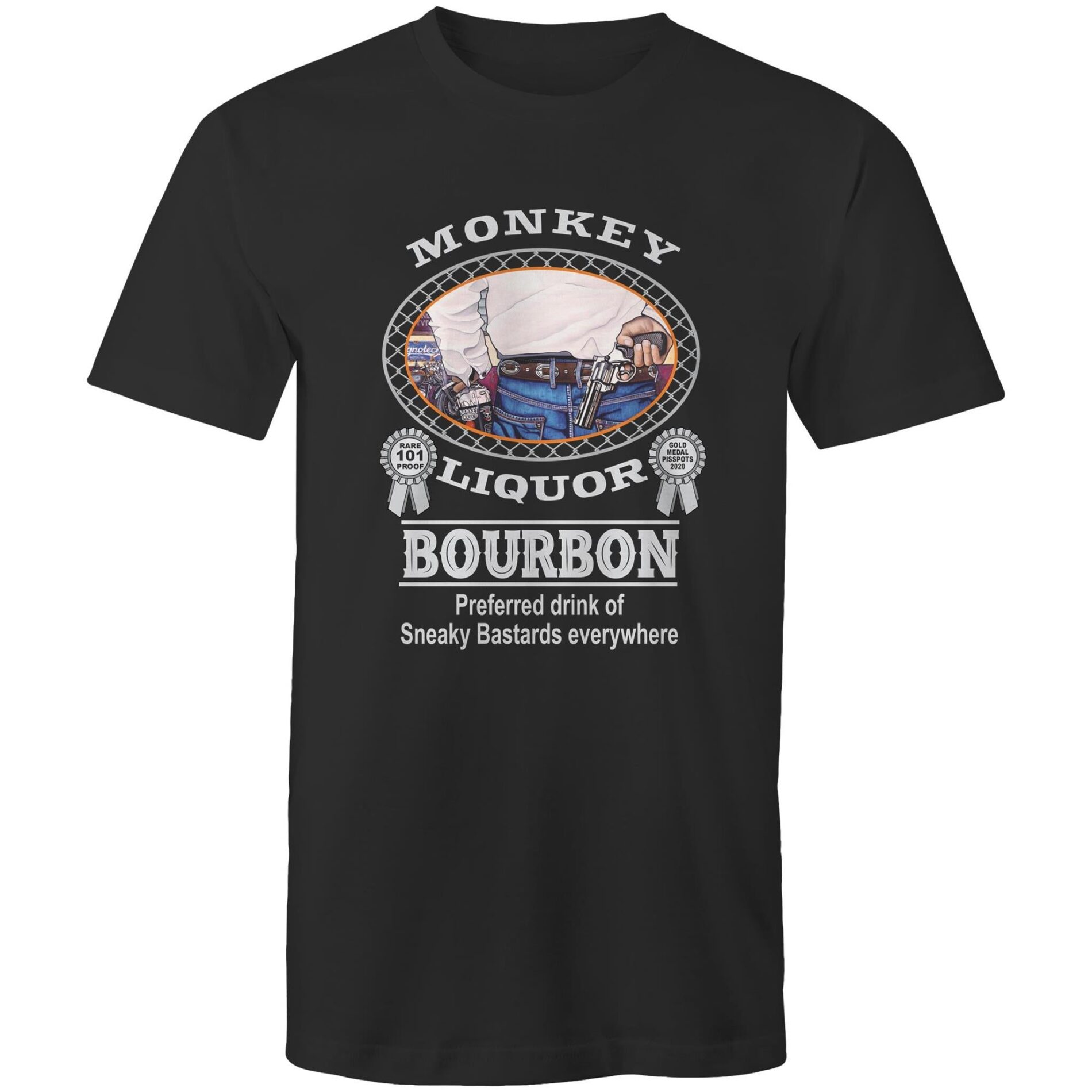 Monkey Liquor – Mens T-Shirt