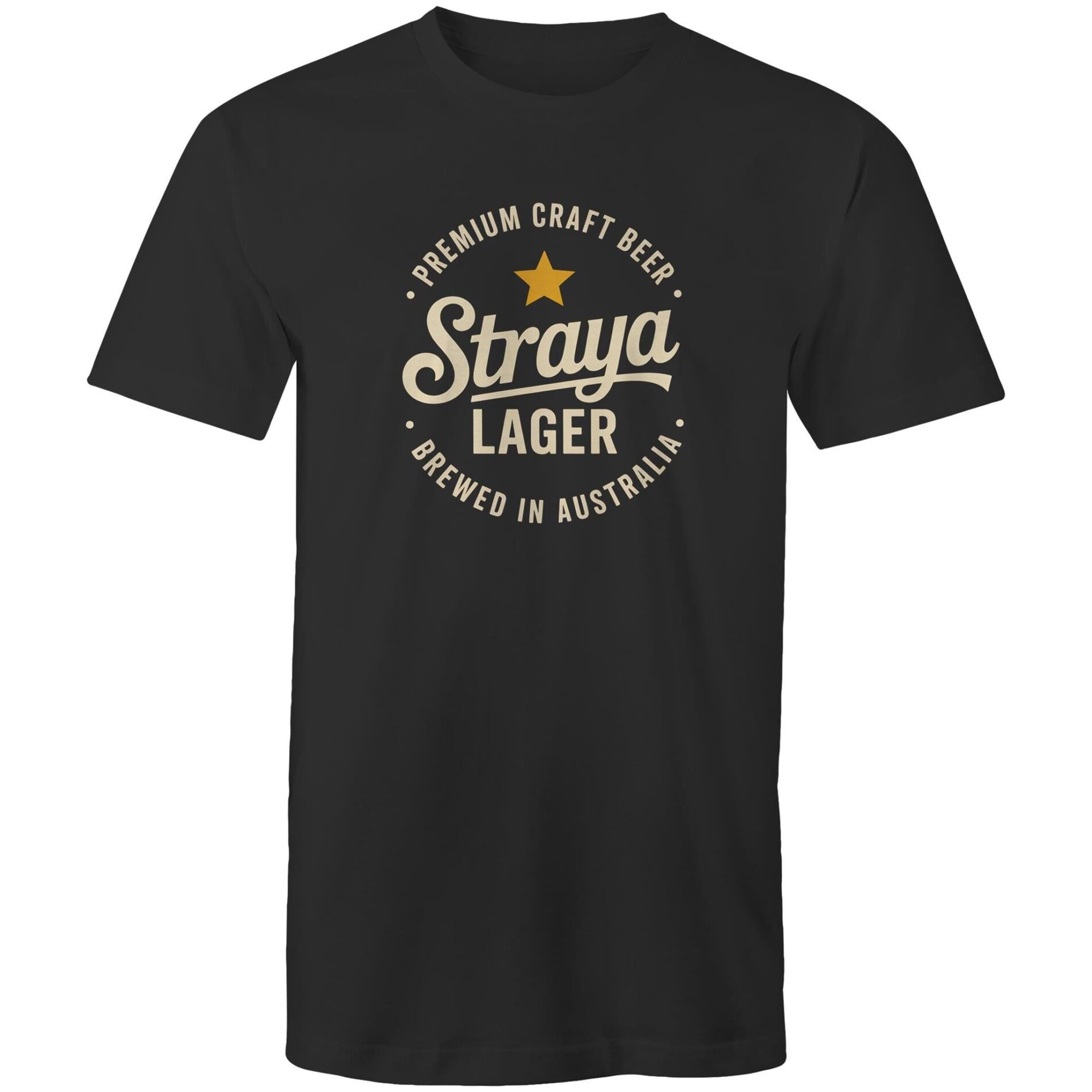 Straya Lager – Mens T-Shirt